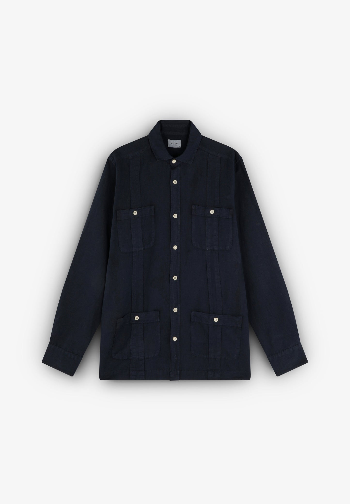 LINEN SAFARI SHIRT