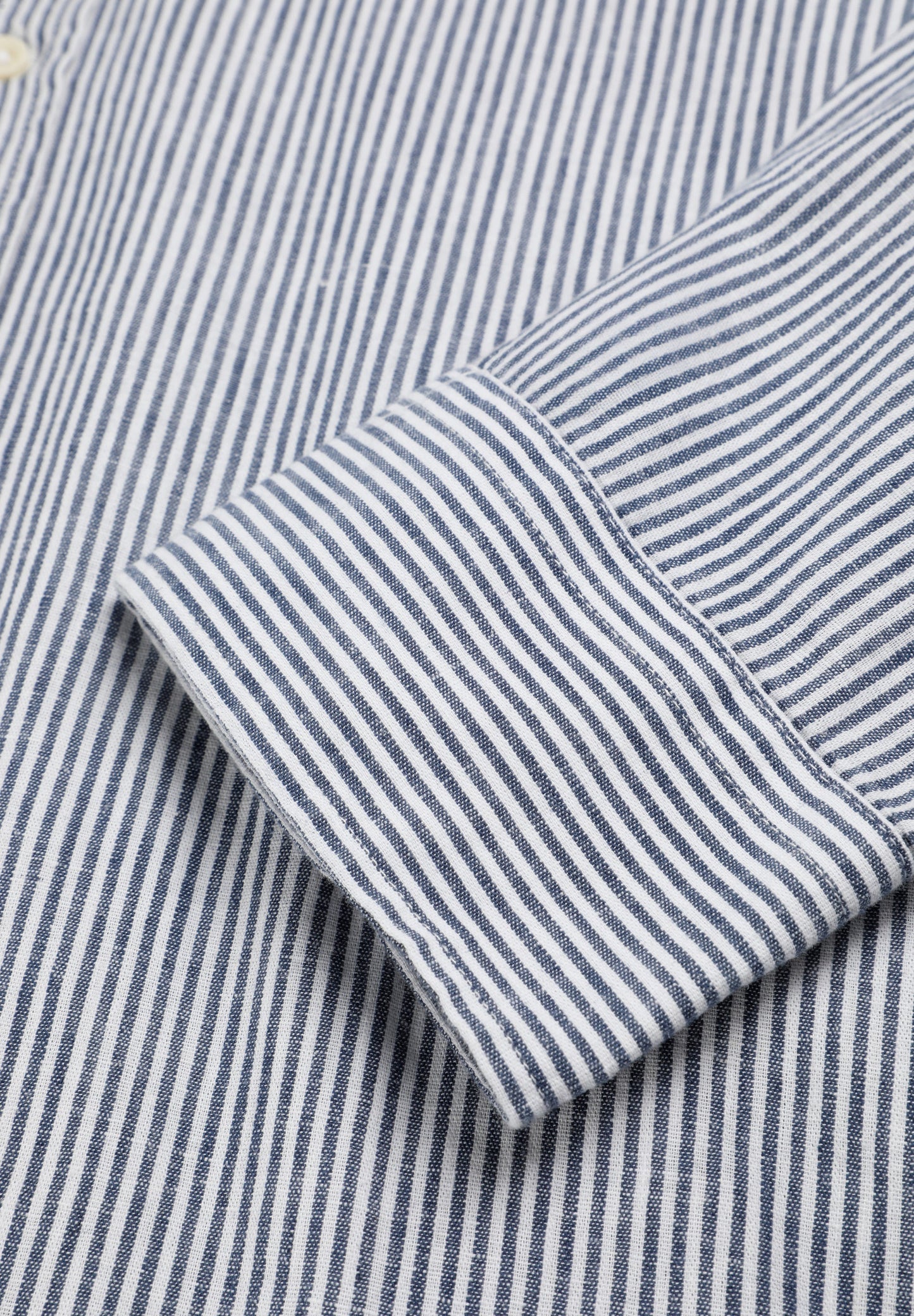 SCSTRIPED LINEN BD SHIRT