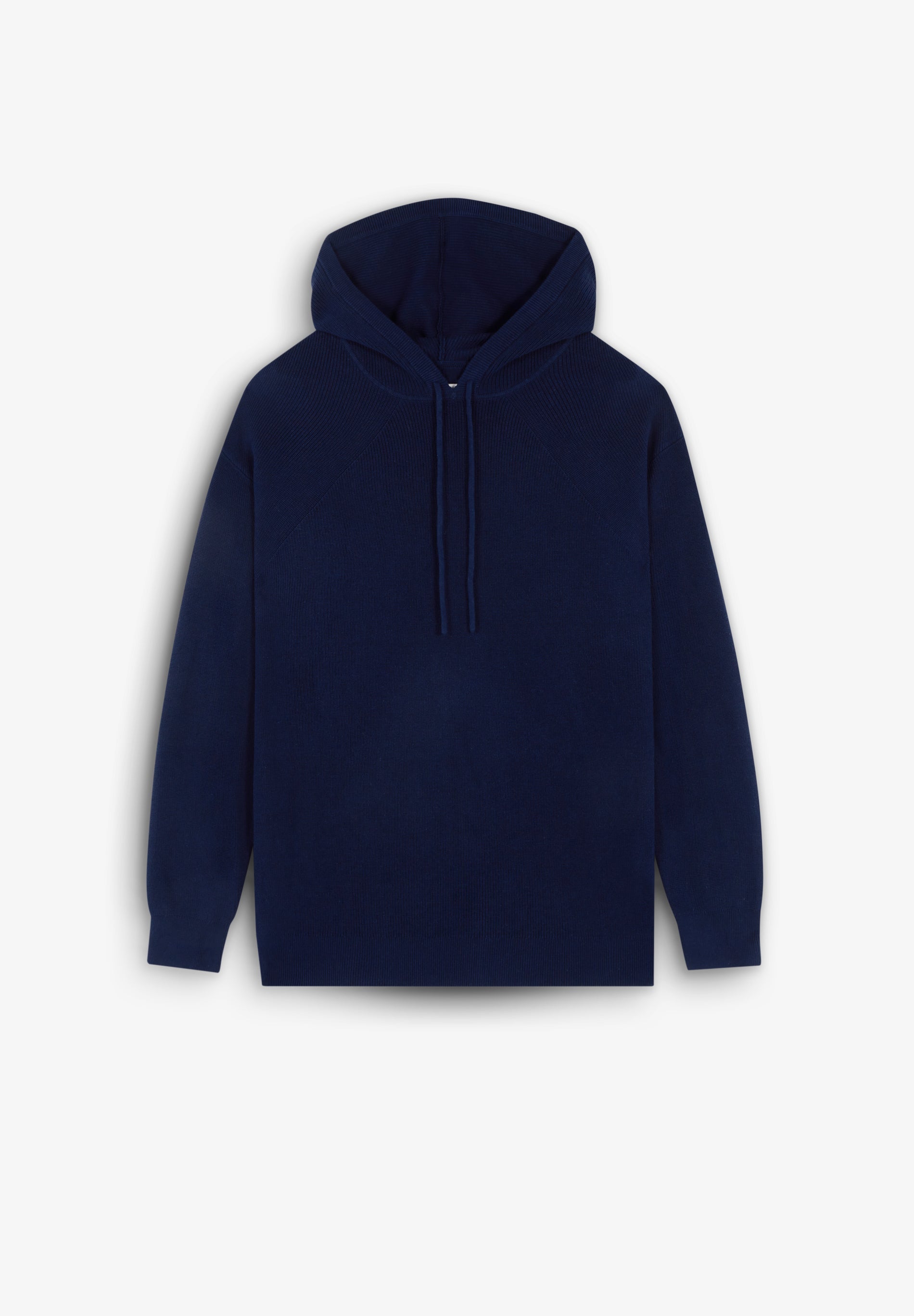 COTTON KNIT HOODIE