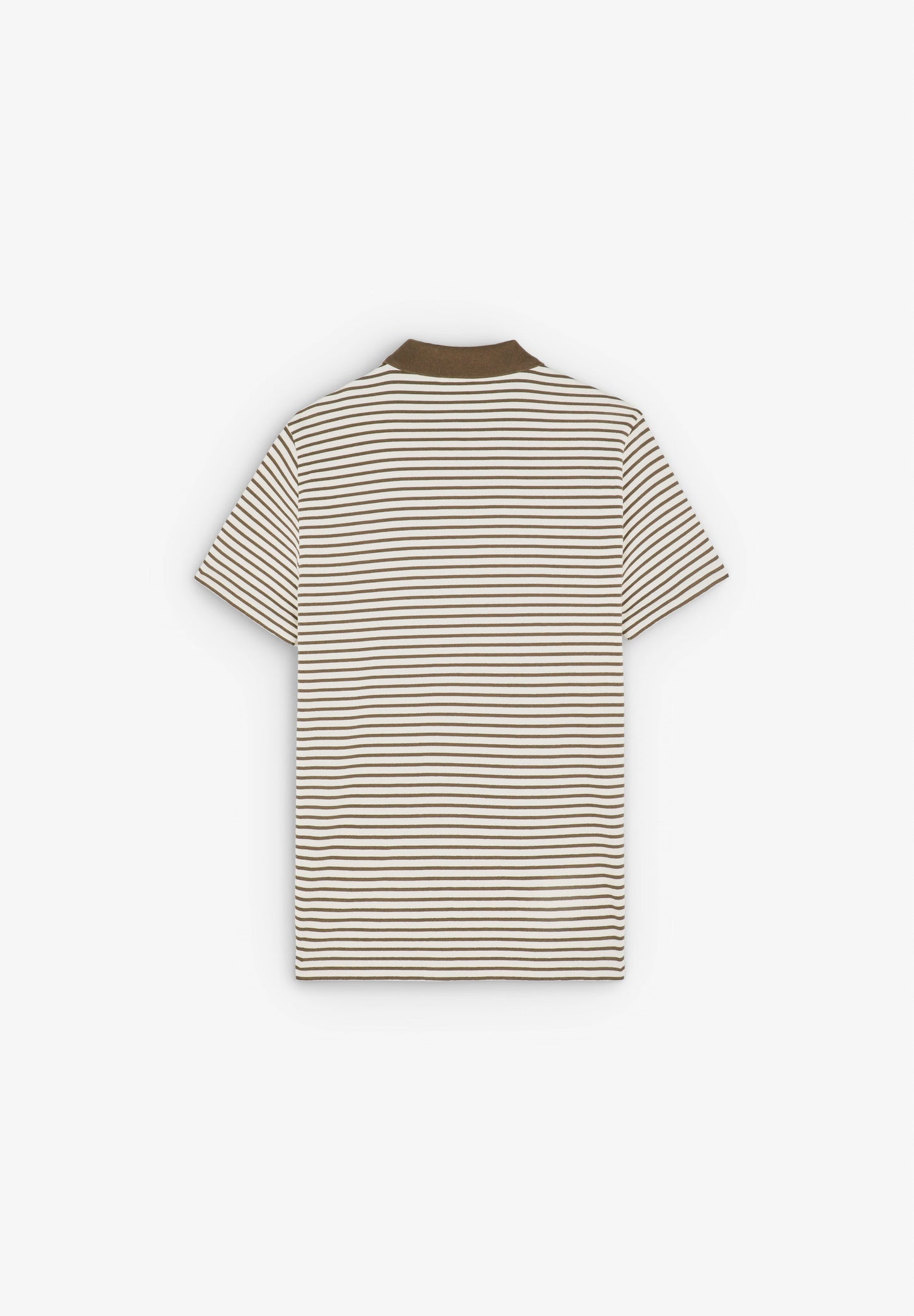 STRIPED POLO SHIRT WITH SKULL