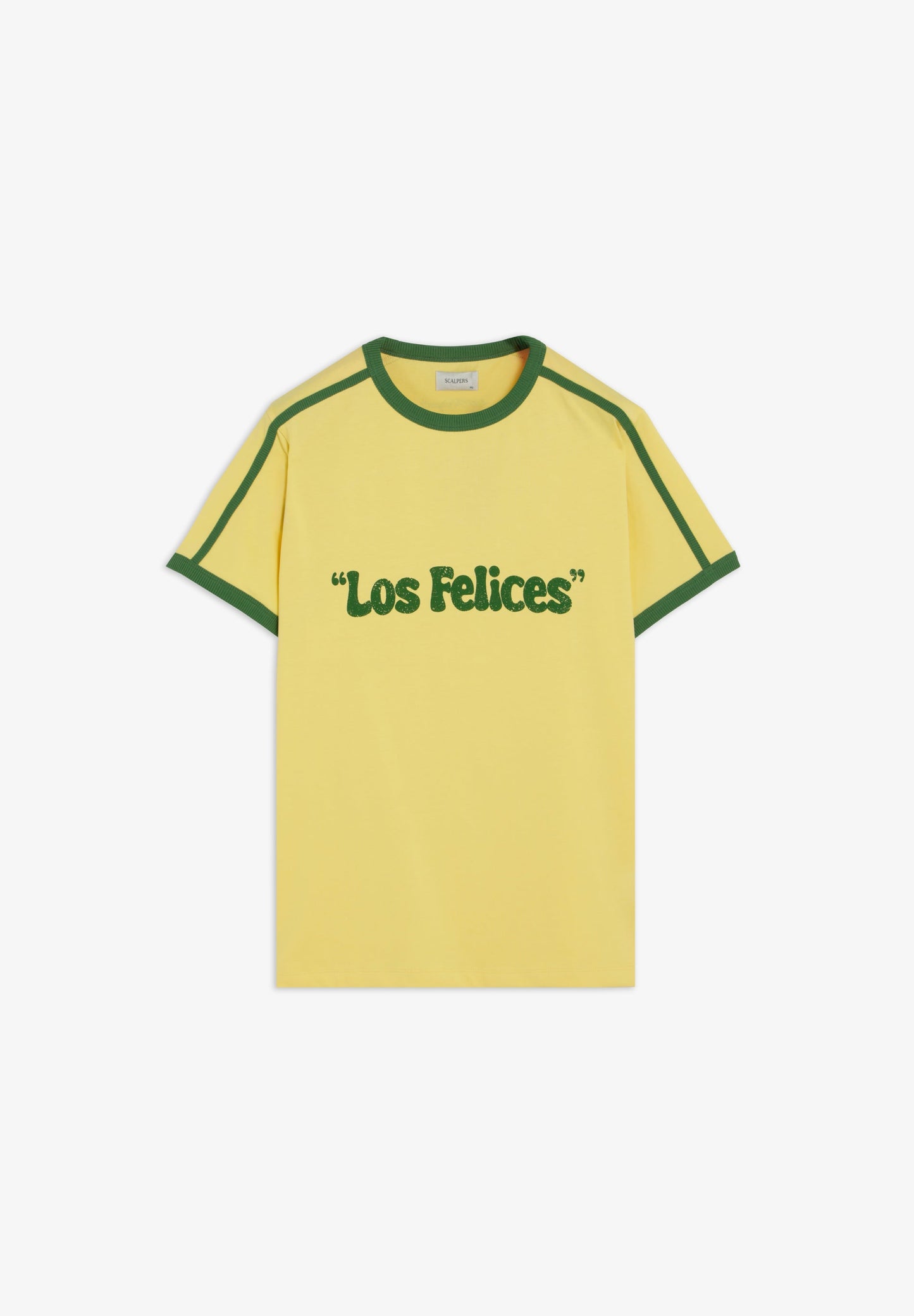 CONTRAST RIBBED T-SHIRT  | LE CHIRINGUITO