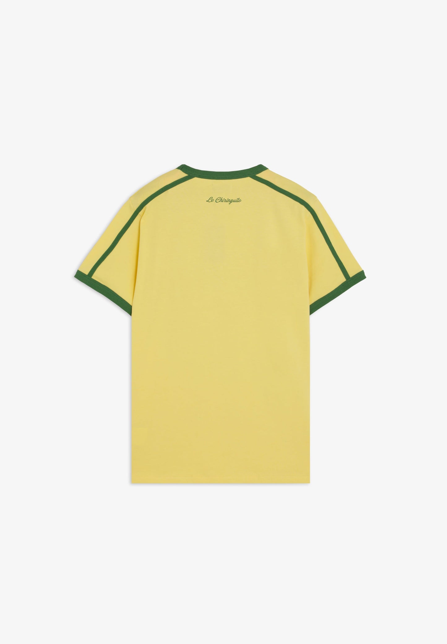 CONTRAST RIBBED T-SHIRT  | LE CHIRINGUITO