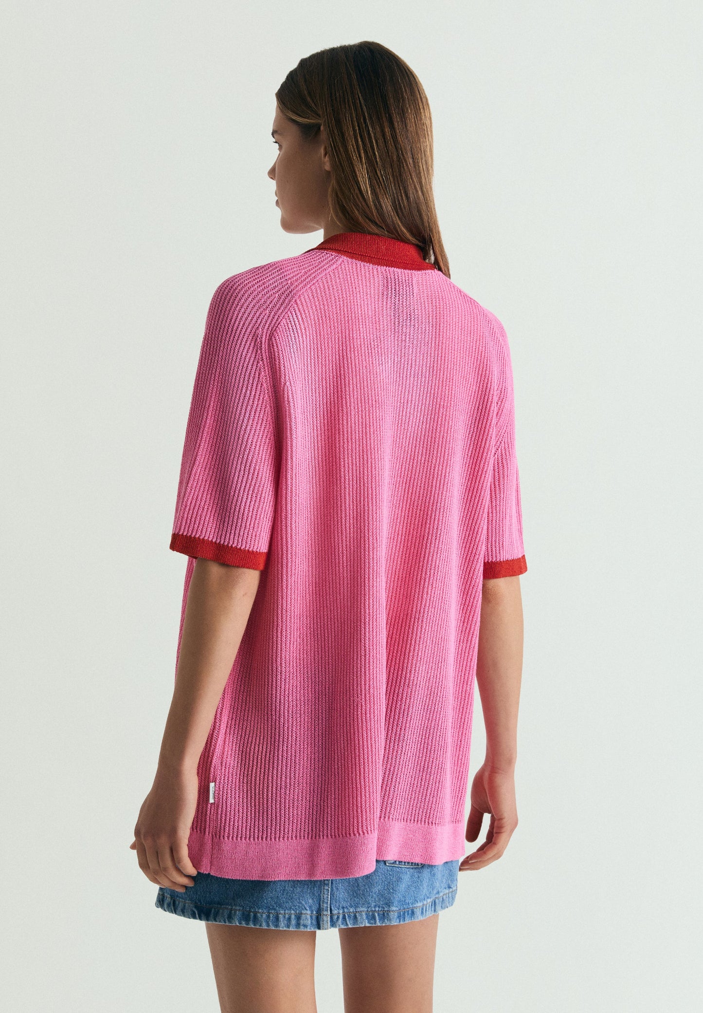 GEBORDUURD VEST MET CONTRAST | LE CHIRINGUITO