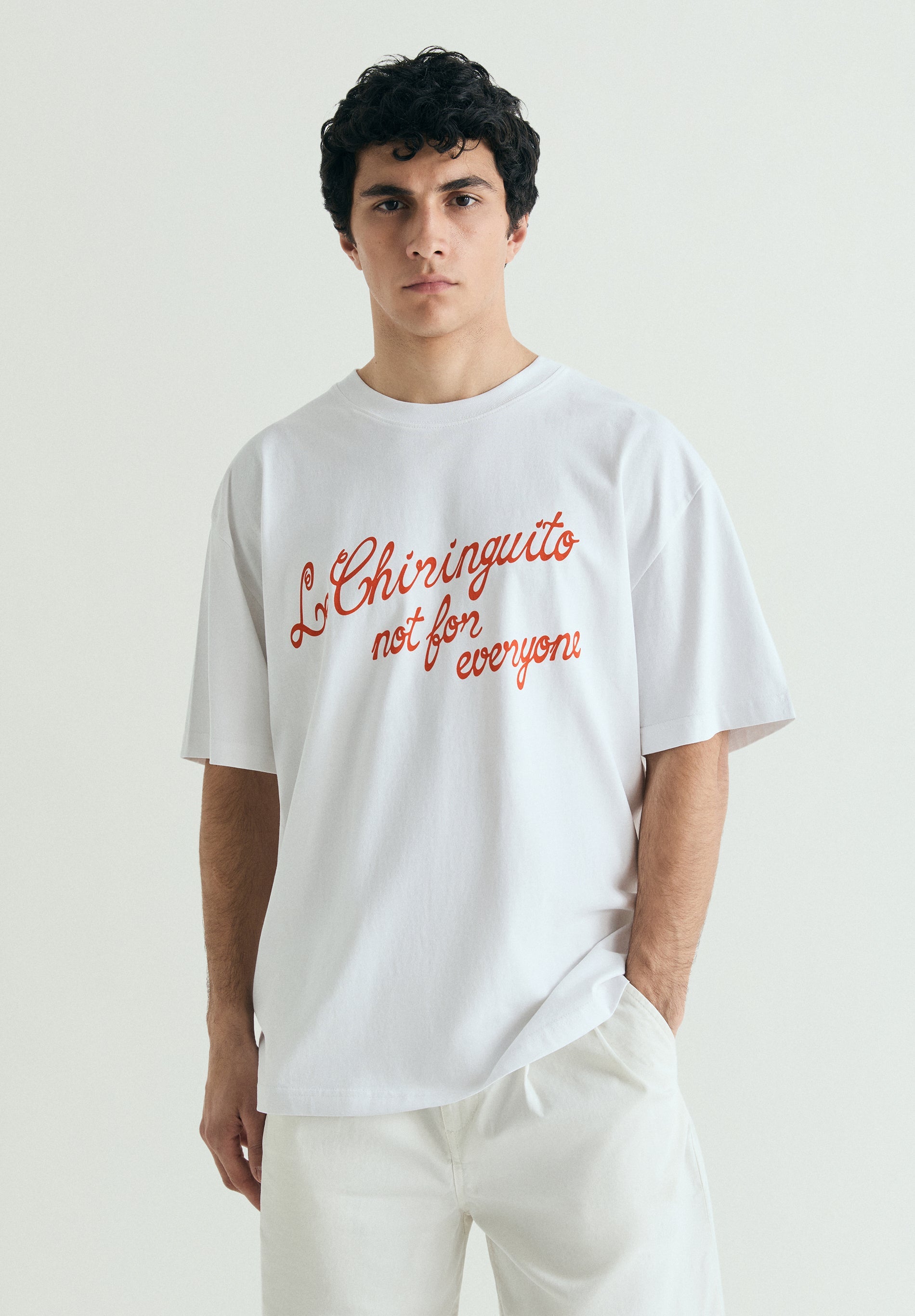 CONTRAST PRINT T-SHIRT | LE CHIRINGUITO
