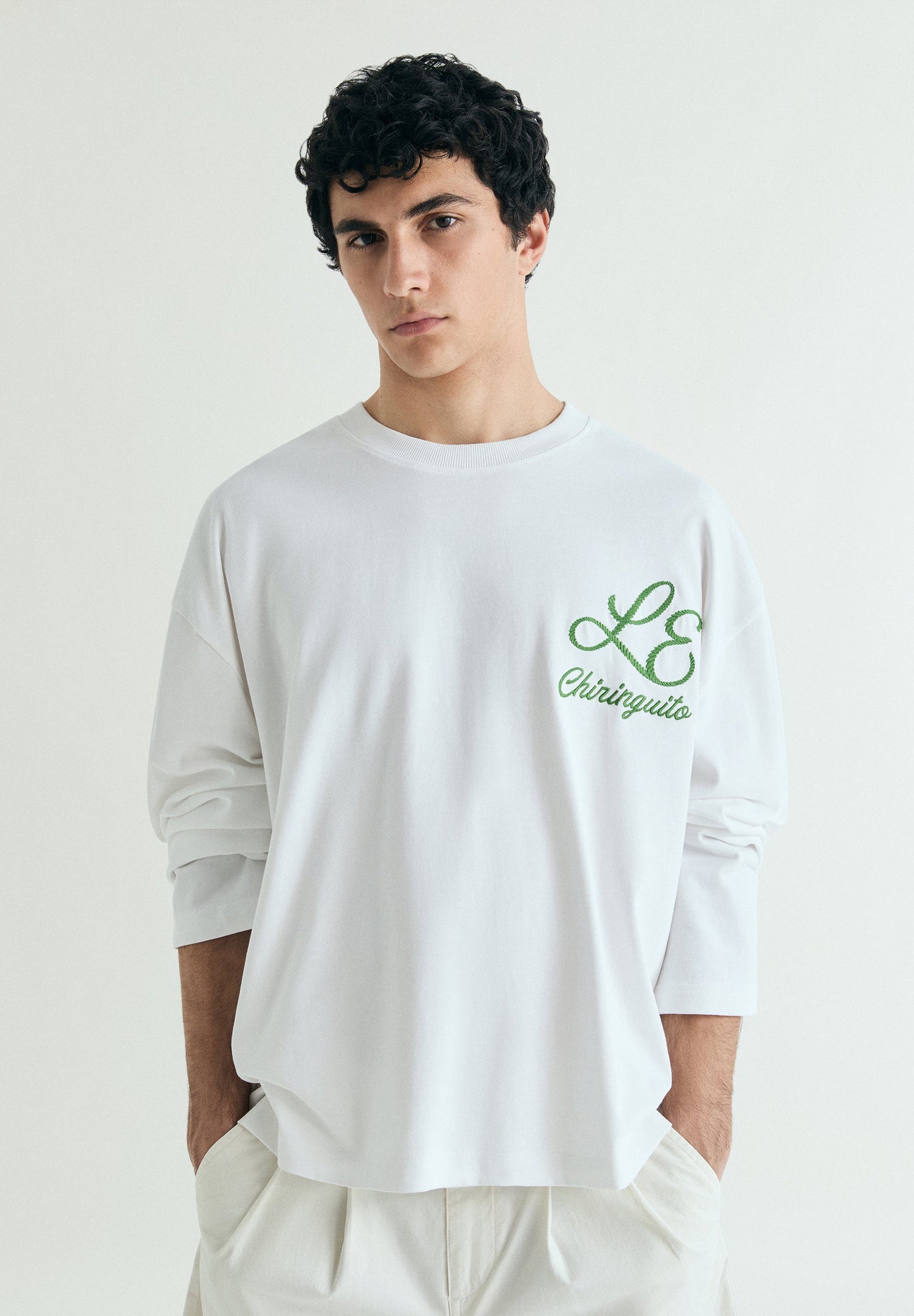 BOXY EMBROIDERED T-SHIRT | LE CHIRINGUITO