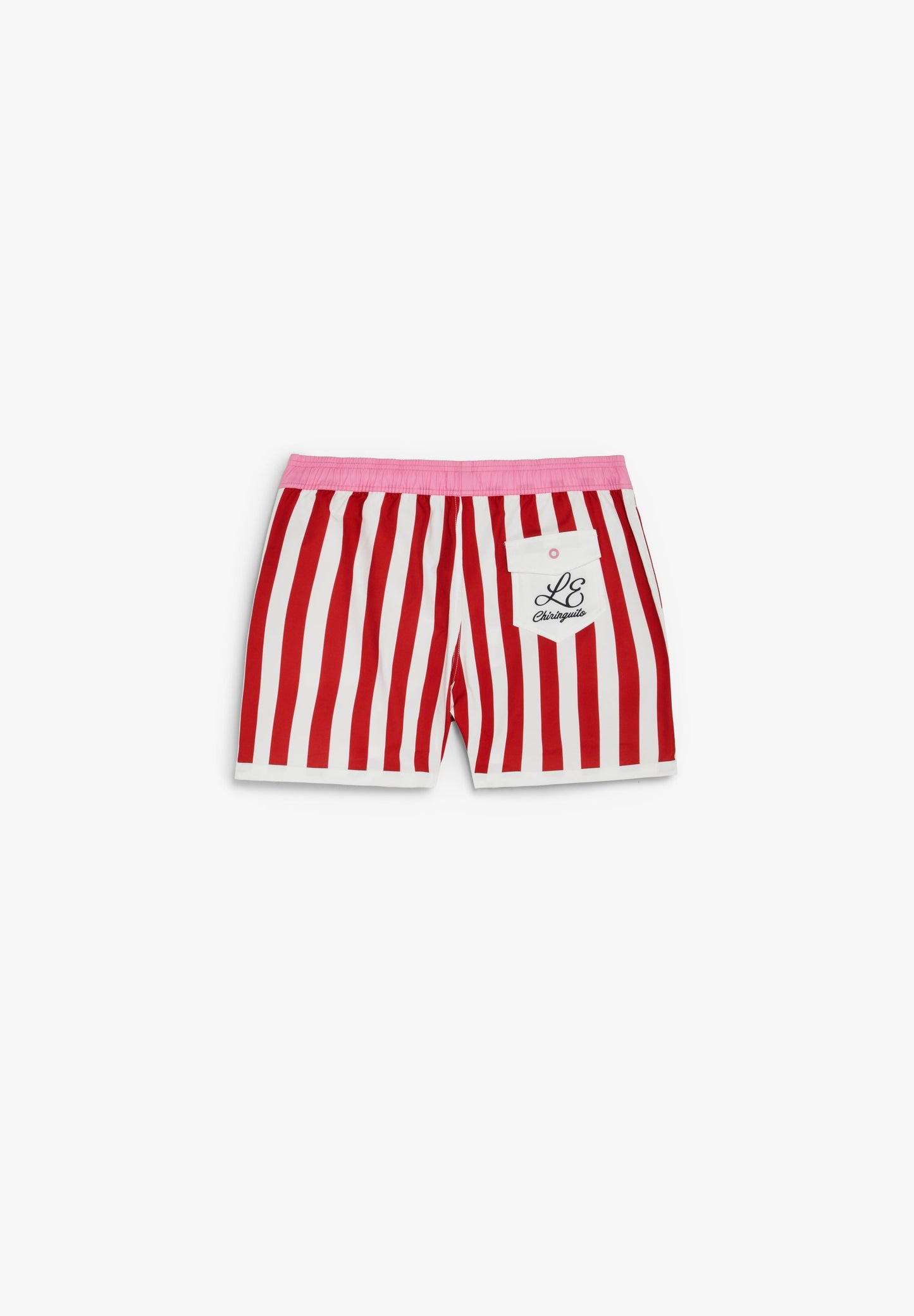 CONTRAST STRIPED SWIMMING TRUNKS | LE CHIRINGUITO