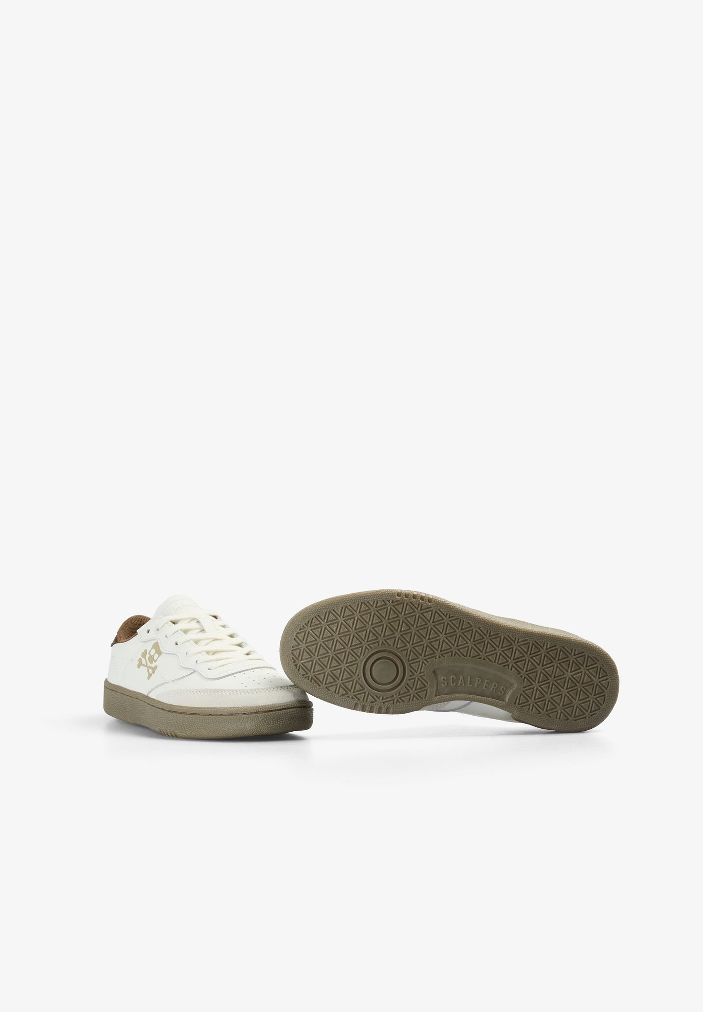 CONTRAST SKULL SNEAKERS