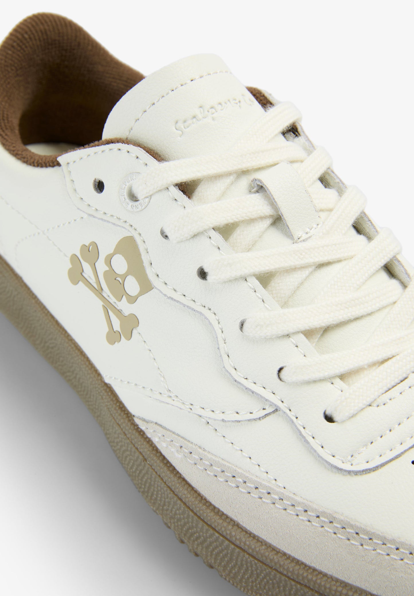 CONTRAST SKULL SNEAKERS