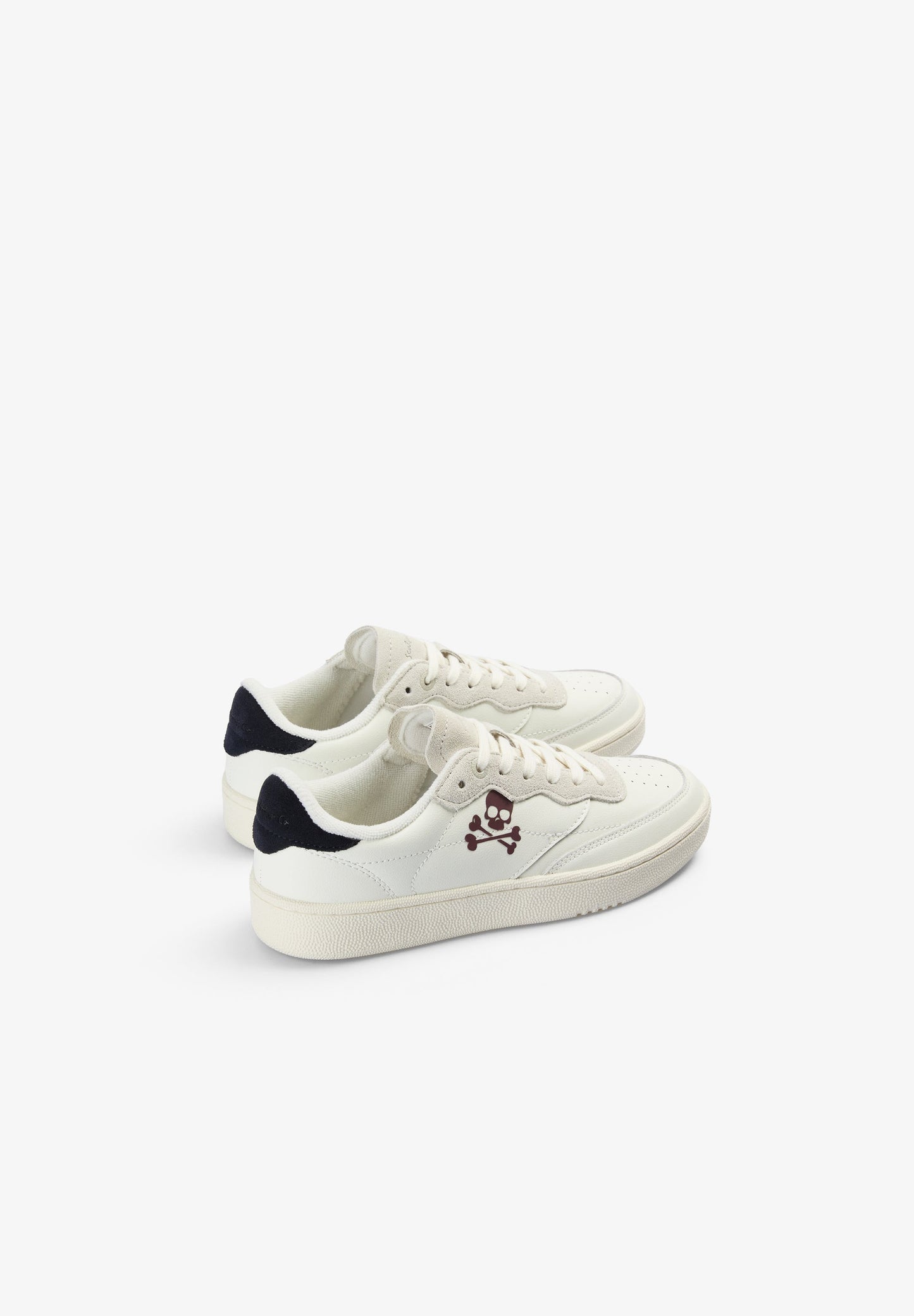 CONTRAST SKULL SNEAKERS