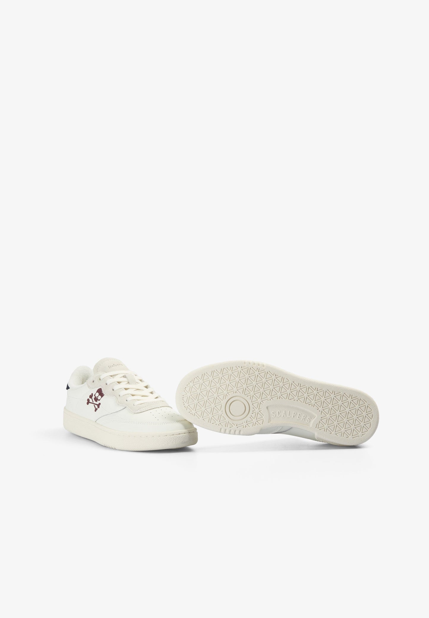 CONTRAST SKULL SNEAKERS