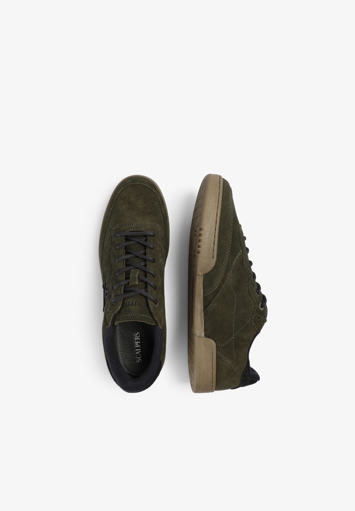 SUEDE SNEAKERS WITH SKULL