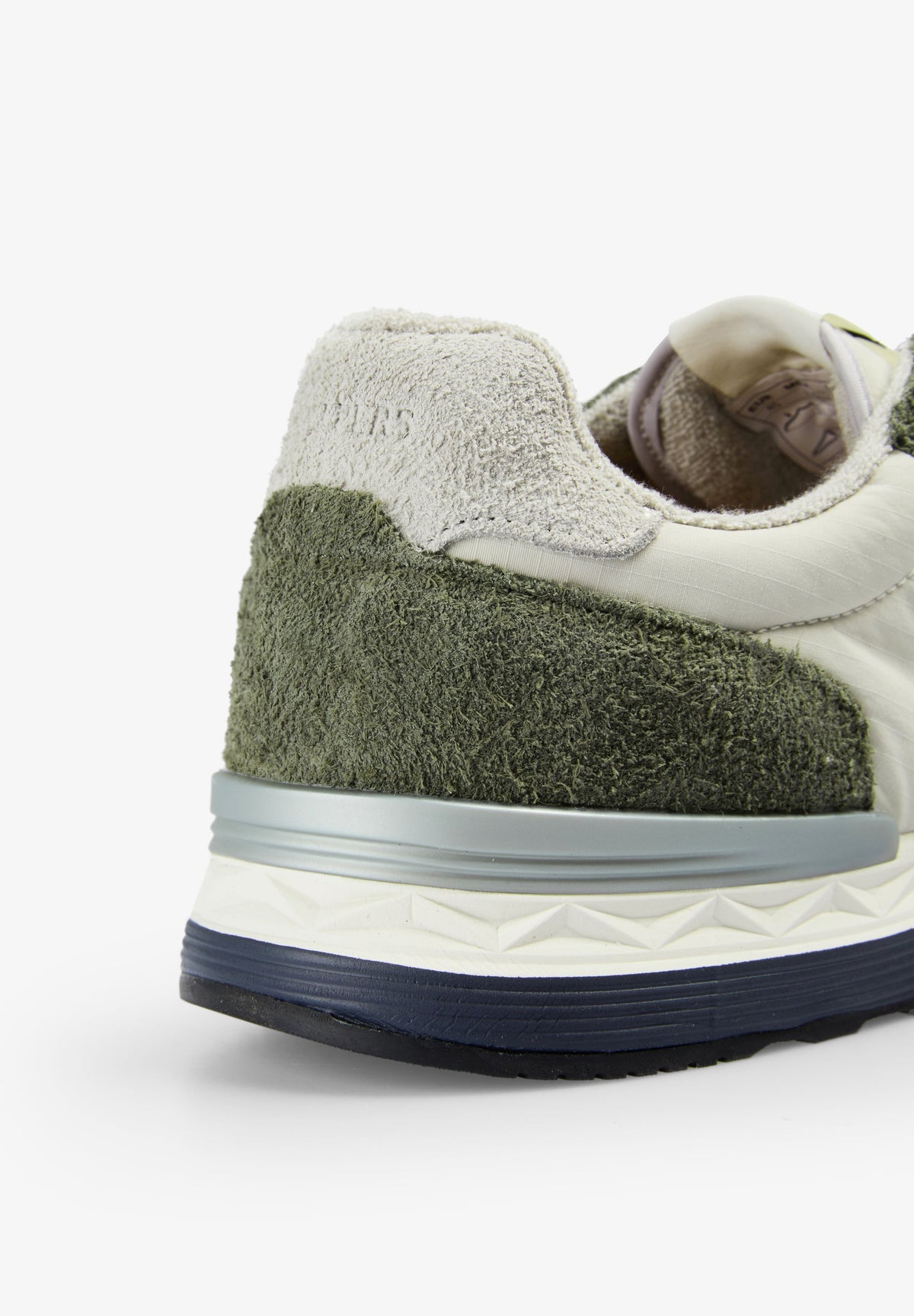 CONTRAST SUEDE SNEAKERS