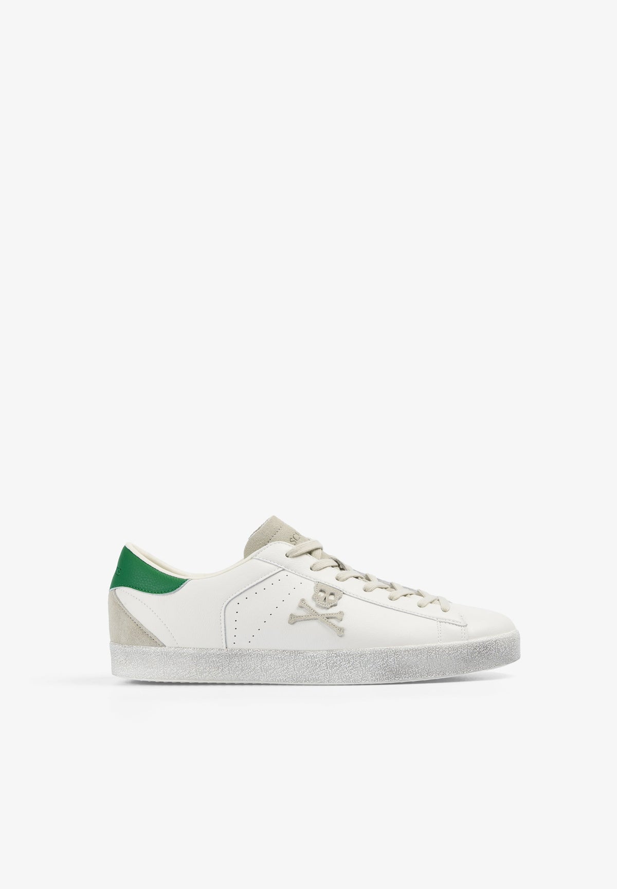 SUEDE SNEAKERS WITH SKULL