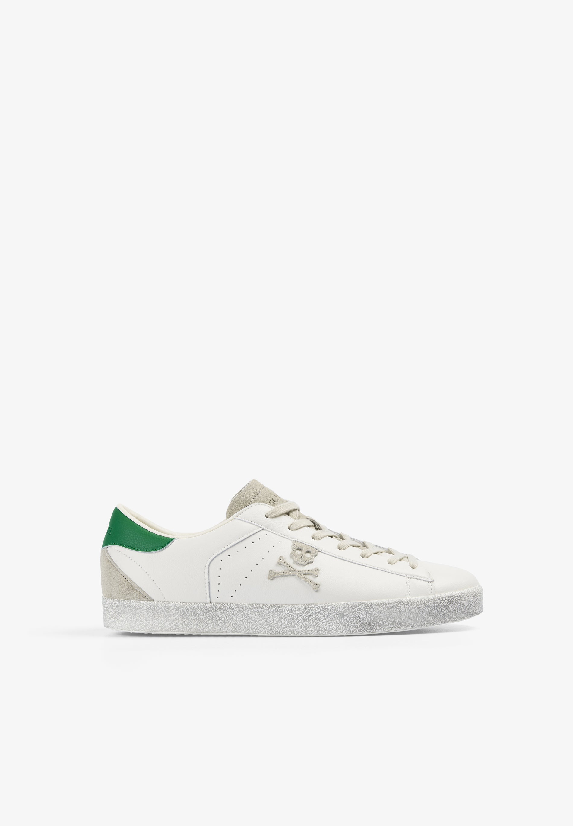 SUEDE SNEAKERS WITH SKULL