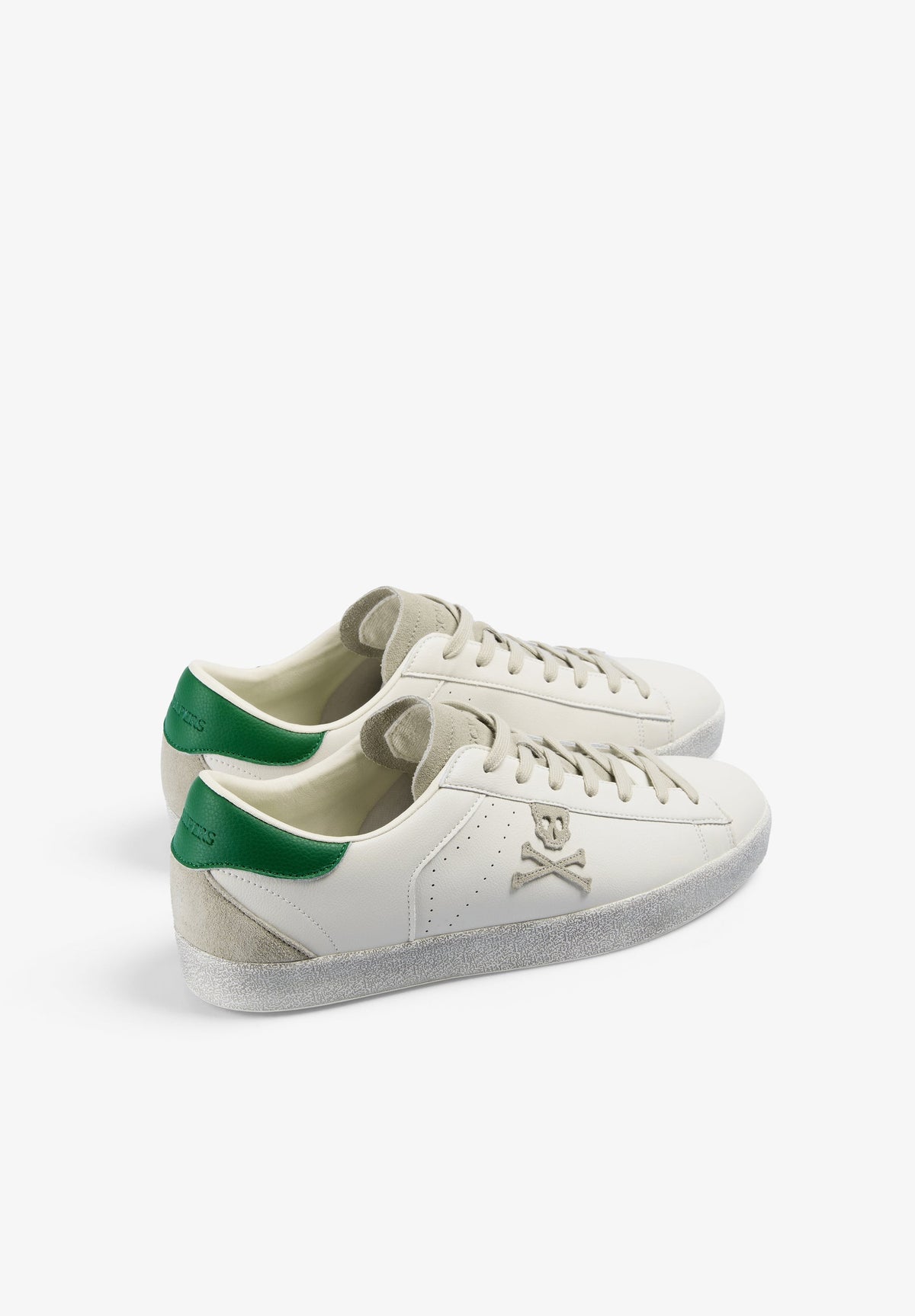 SUEDE SNEAKERS WITH SKULL