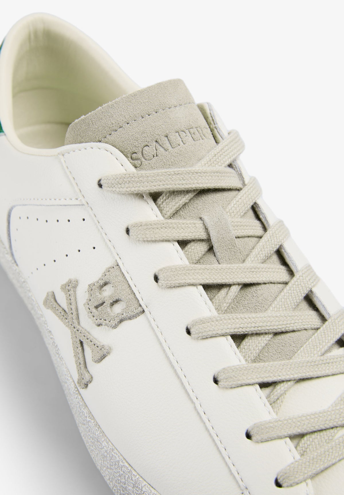 SUEDE SNEAKERS WITH SKULL