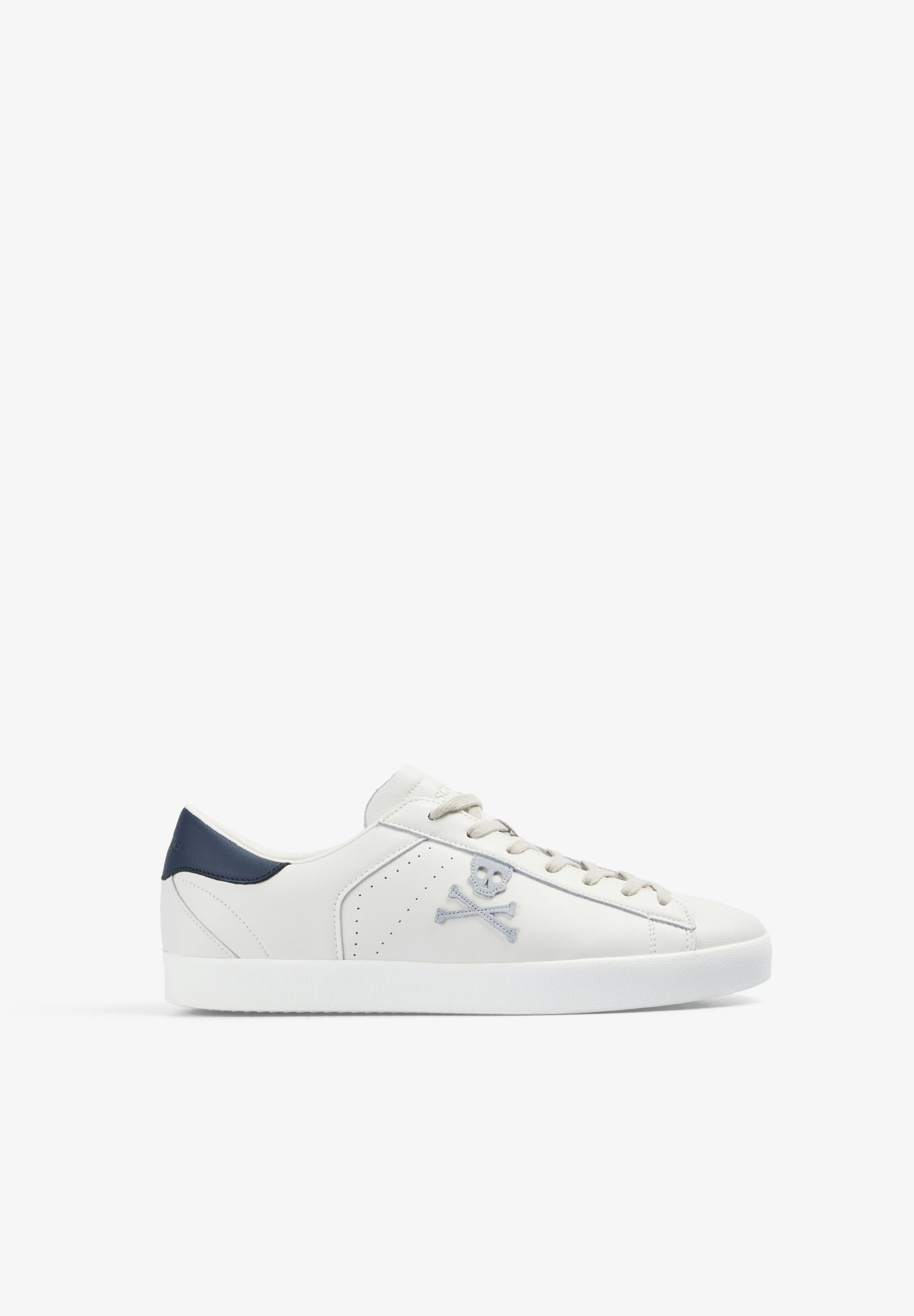 SUEDE SNEAKERS WITH SKULL