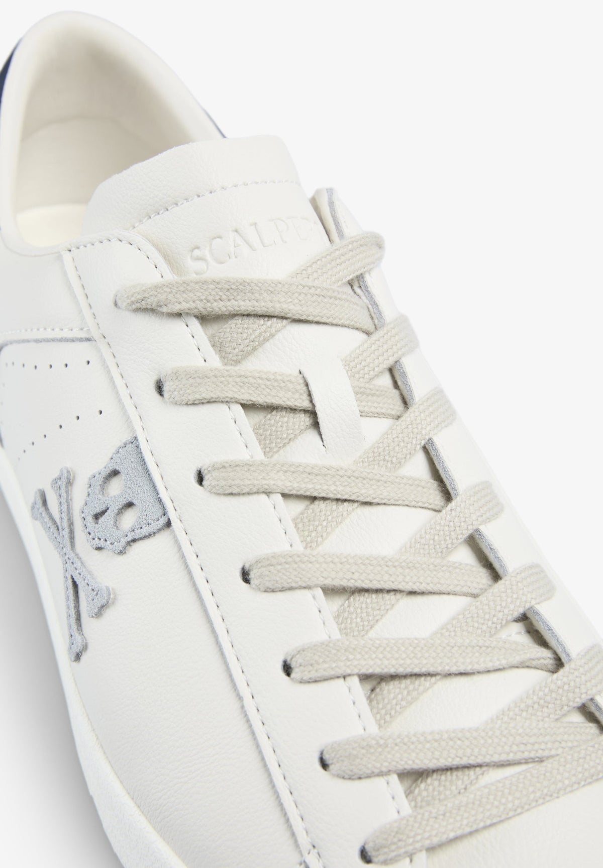 SUEDE SNEAKERS WITH SKULL