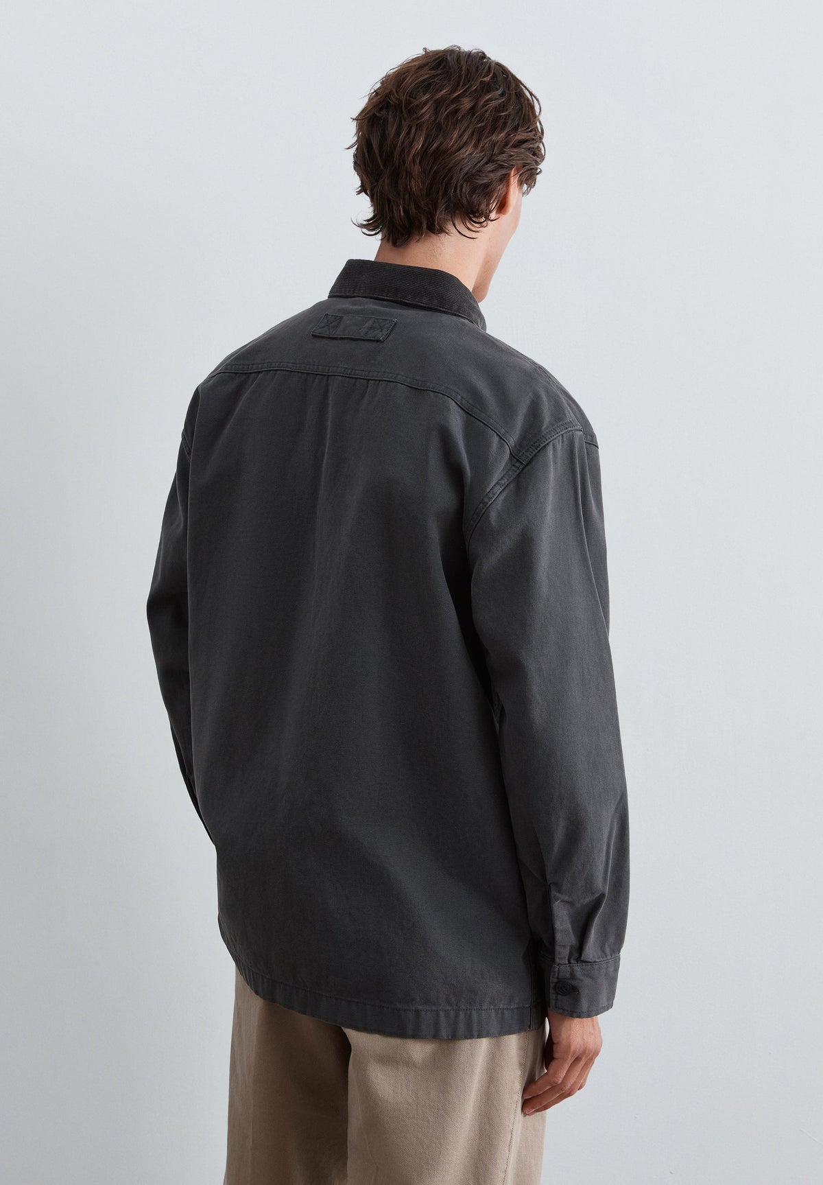 FADED OVERSHIRT WITH POCKETS
