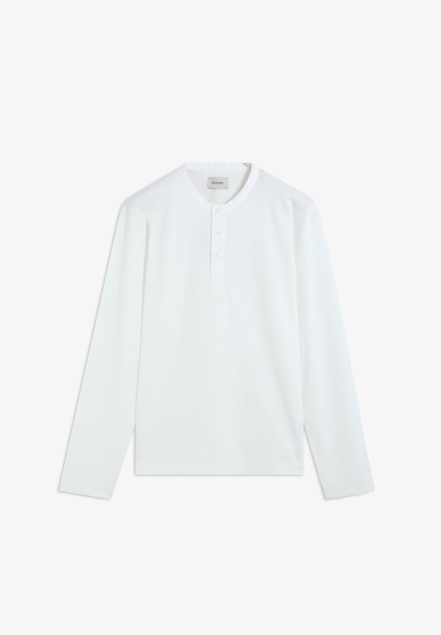 HENLEY COLLAR T-SHIRT