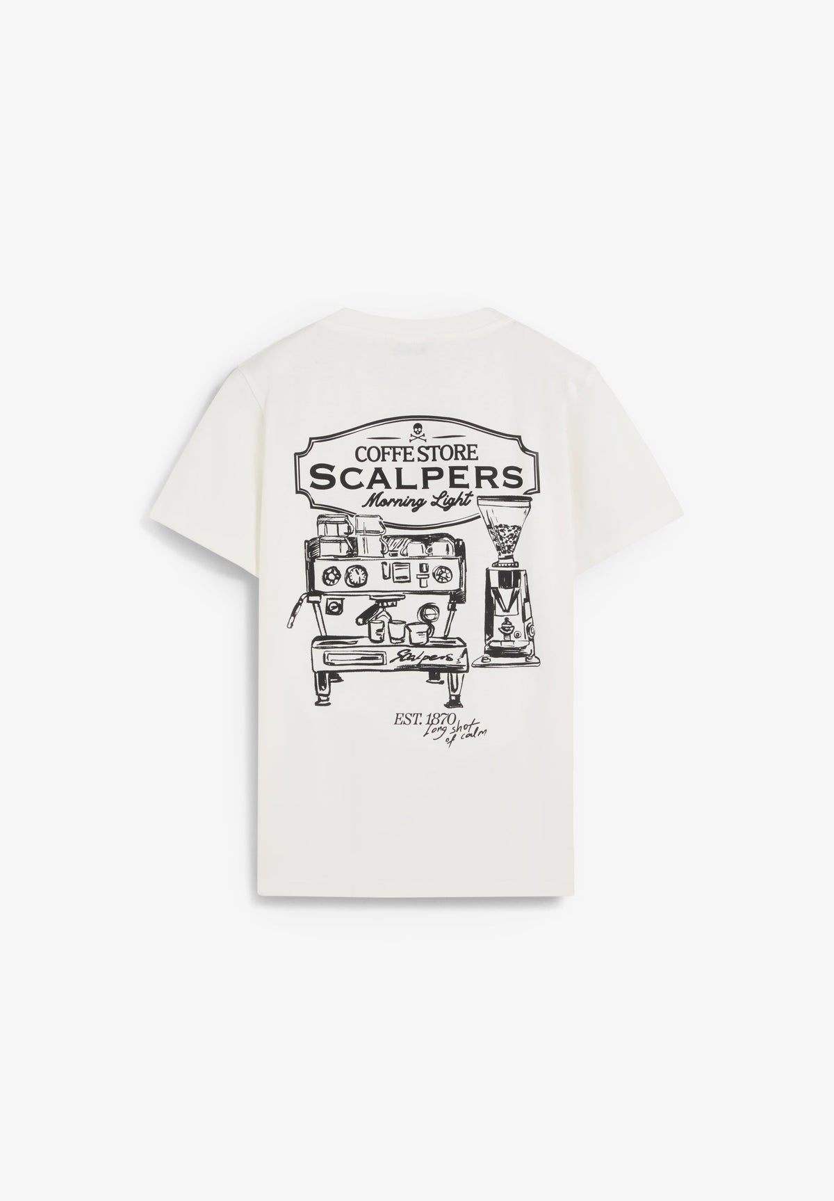 COFFEE STORE PRINT T-SHIRT