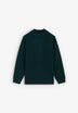 WAFFLE KNIT SWEATER
