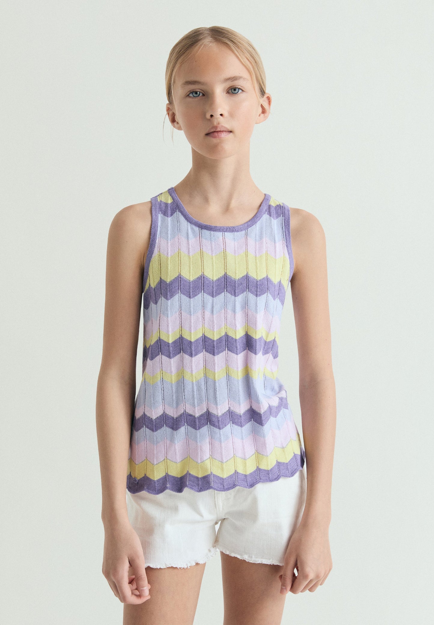 SCCROSS BACK TOP TRICOT GIRLS