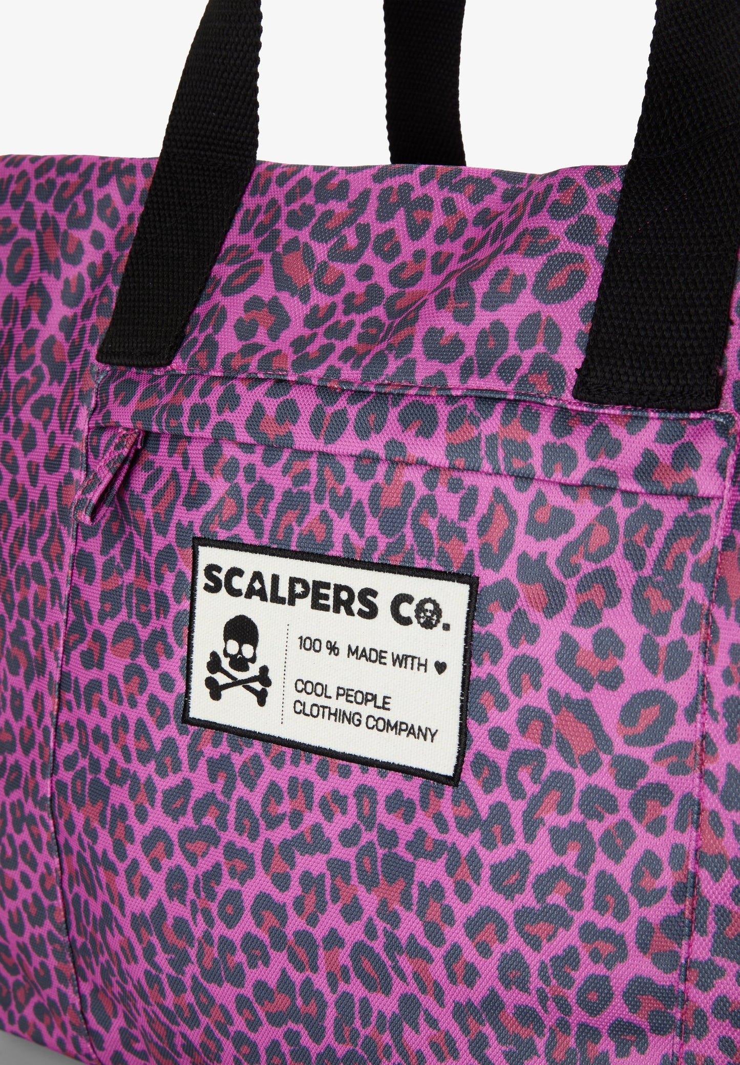 ANIMAL PRINT TOTE BAG