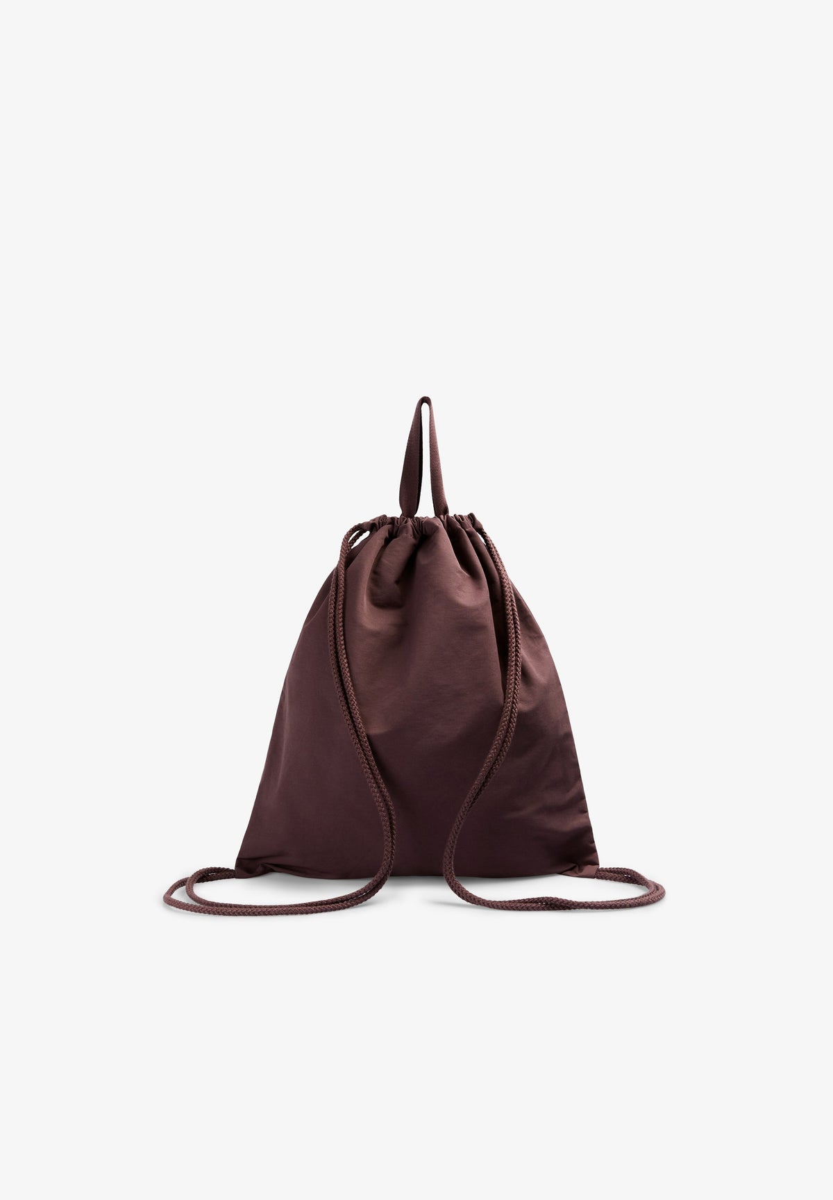 BUCKET BAG BACKPACK WITH PRINTED FRONT