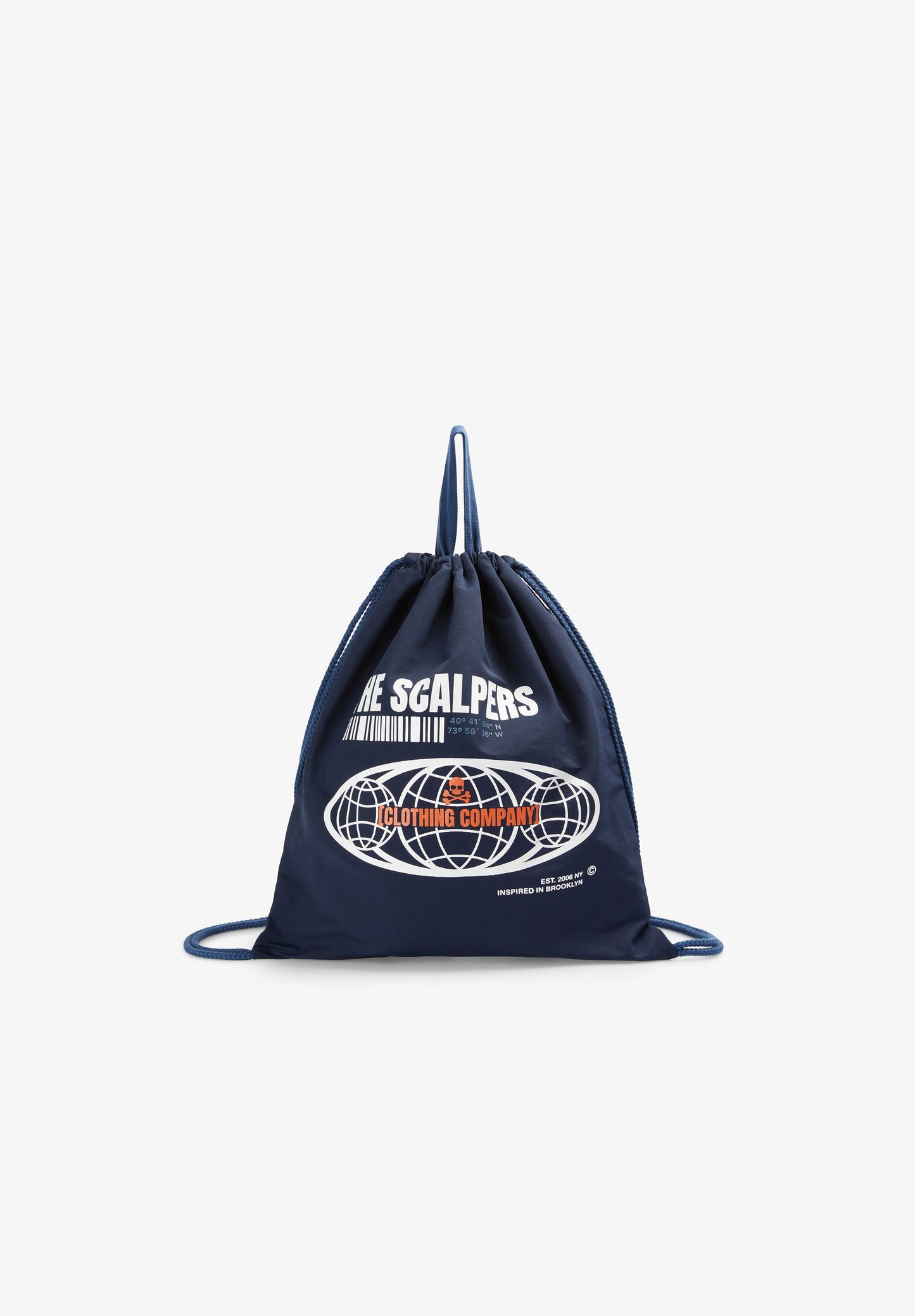 BUCKET BAG BACKPACK WITH PRINTED FRONT