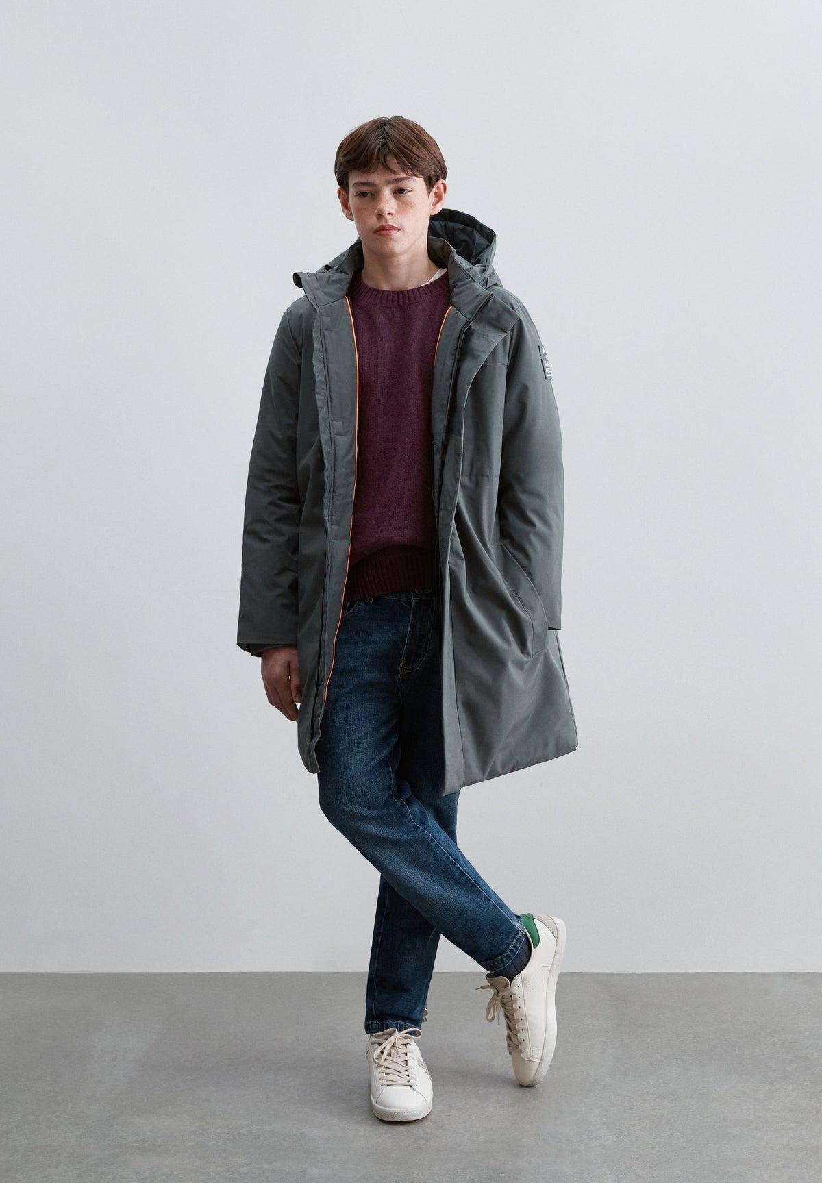 WATERPROOF PARKA WITH HOOD