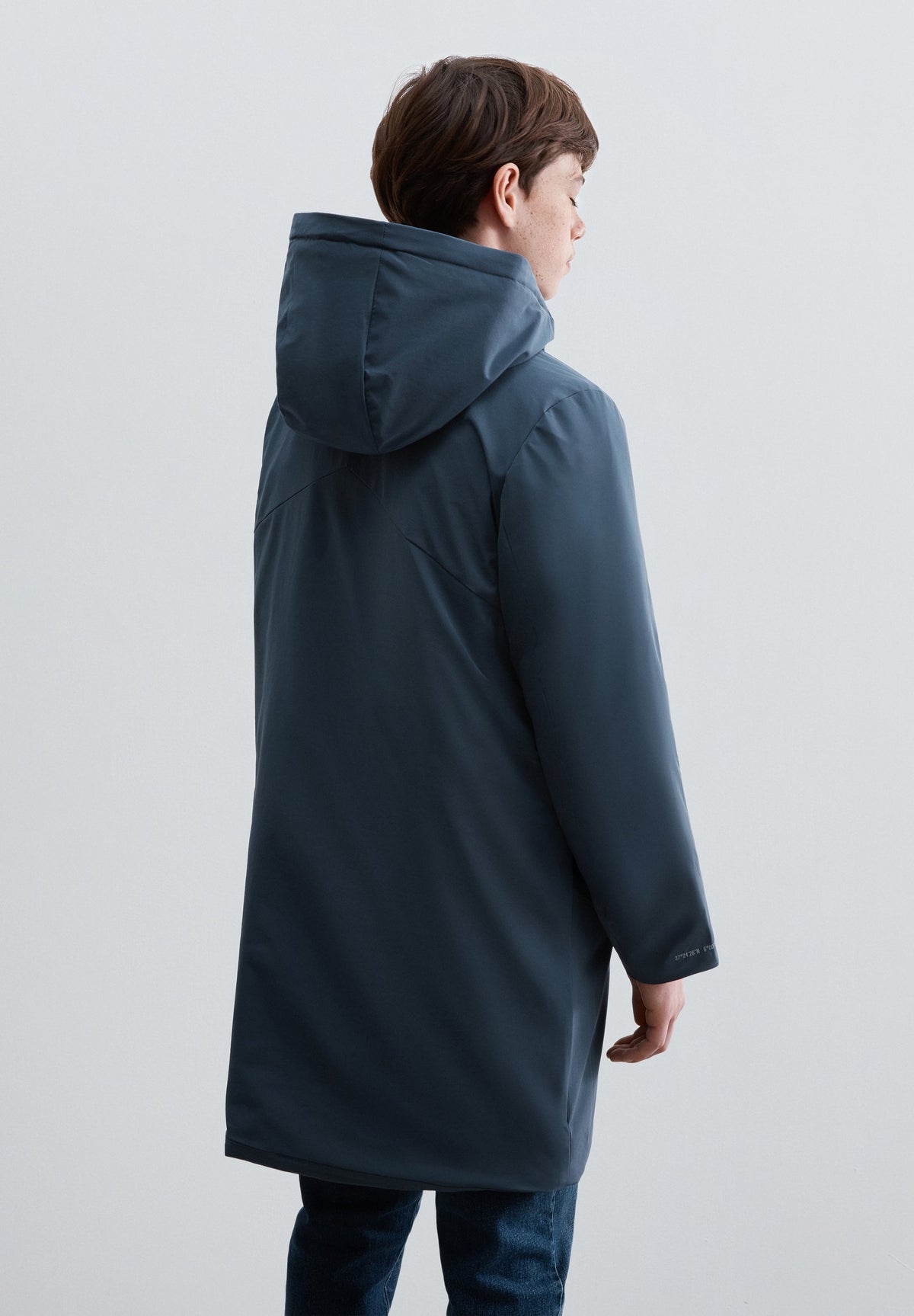 WATER REPELLENT HOODED PARKA