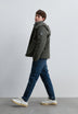 REVERSIBLE JACKET WITH HOOD