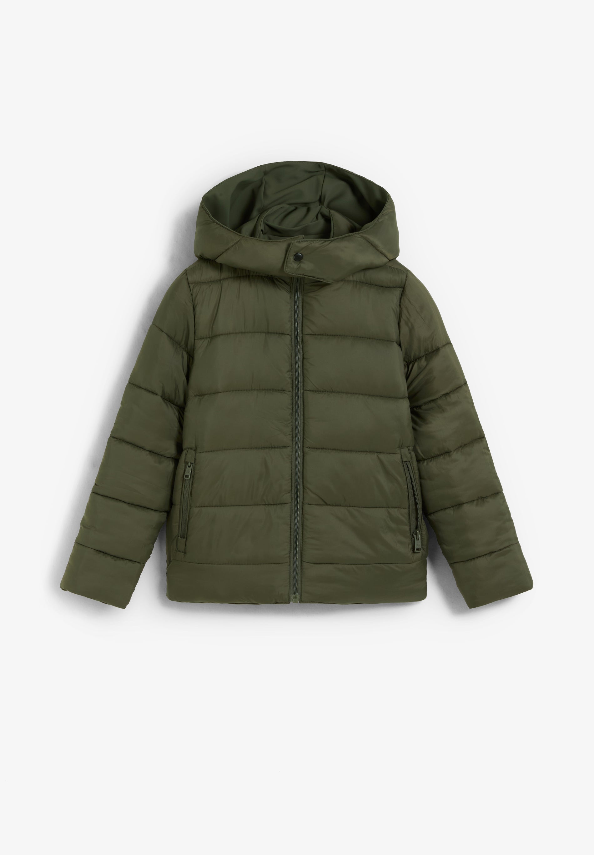 REVERSIBLE JACKET WITH HOOD