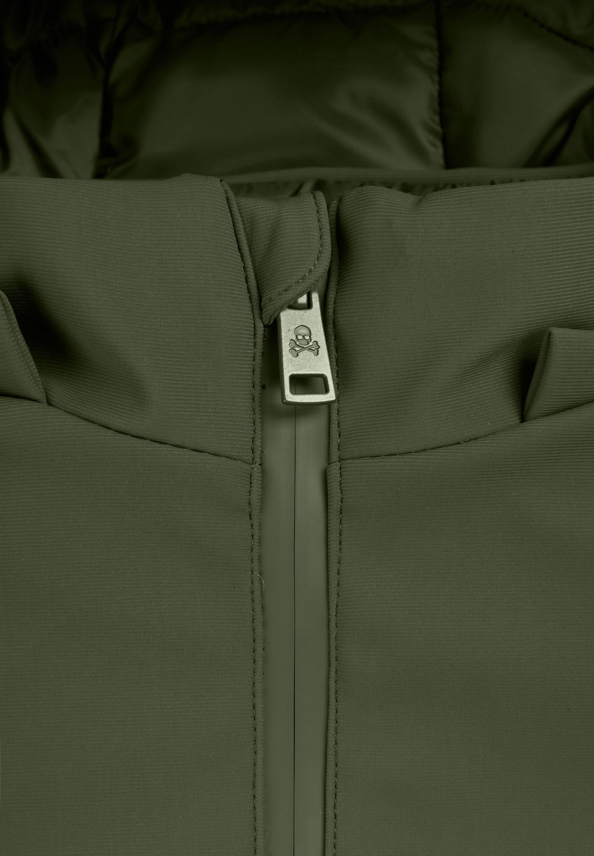 REVERSIBLE JACKET WITH HOOD