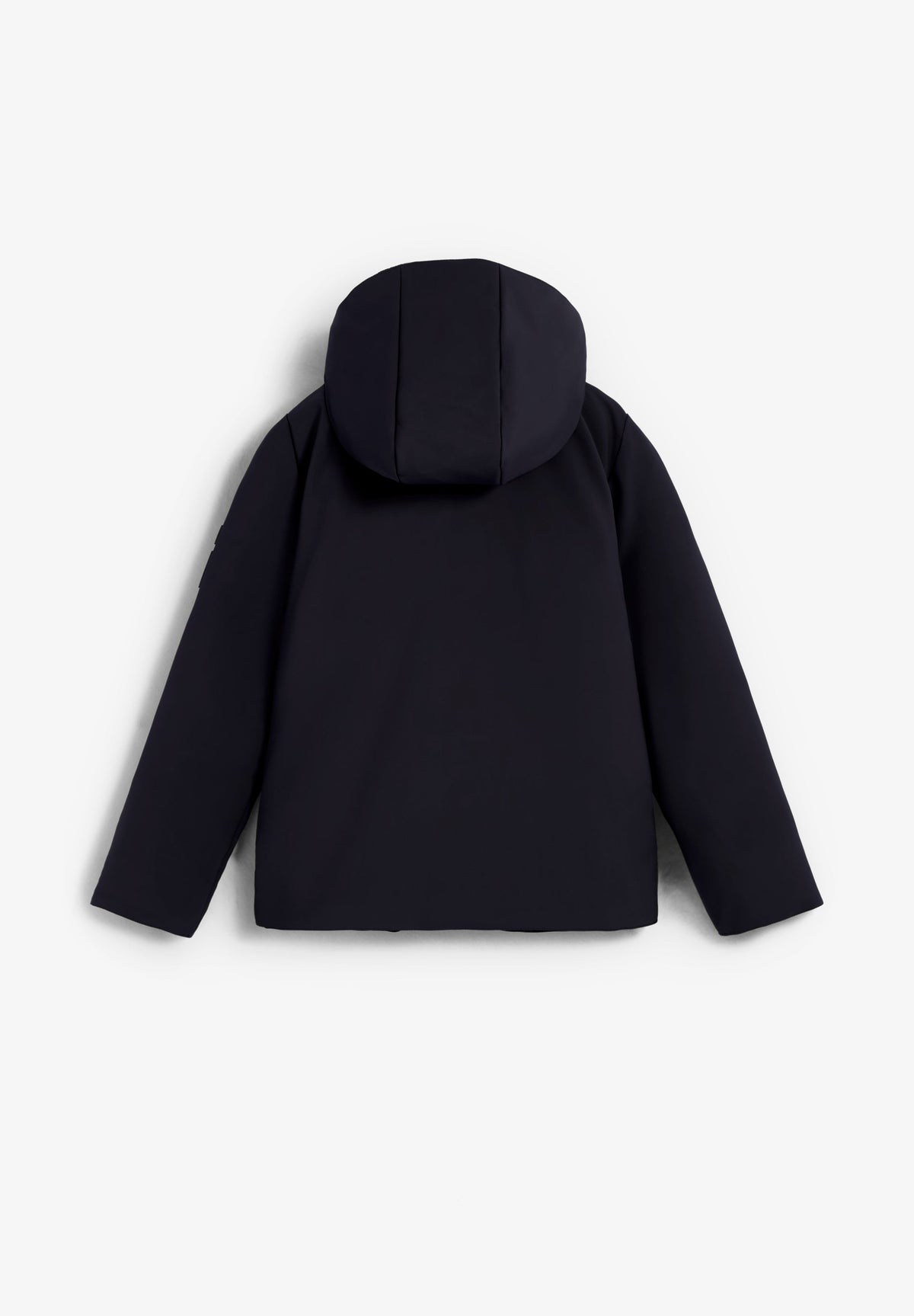 REVERSIBLE JACKET WITH HOOD