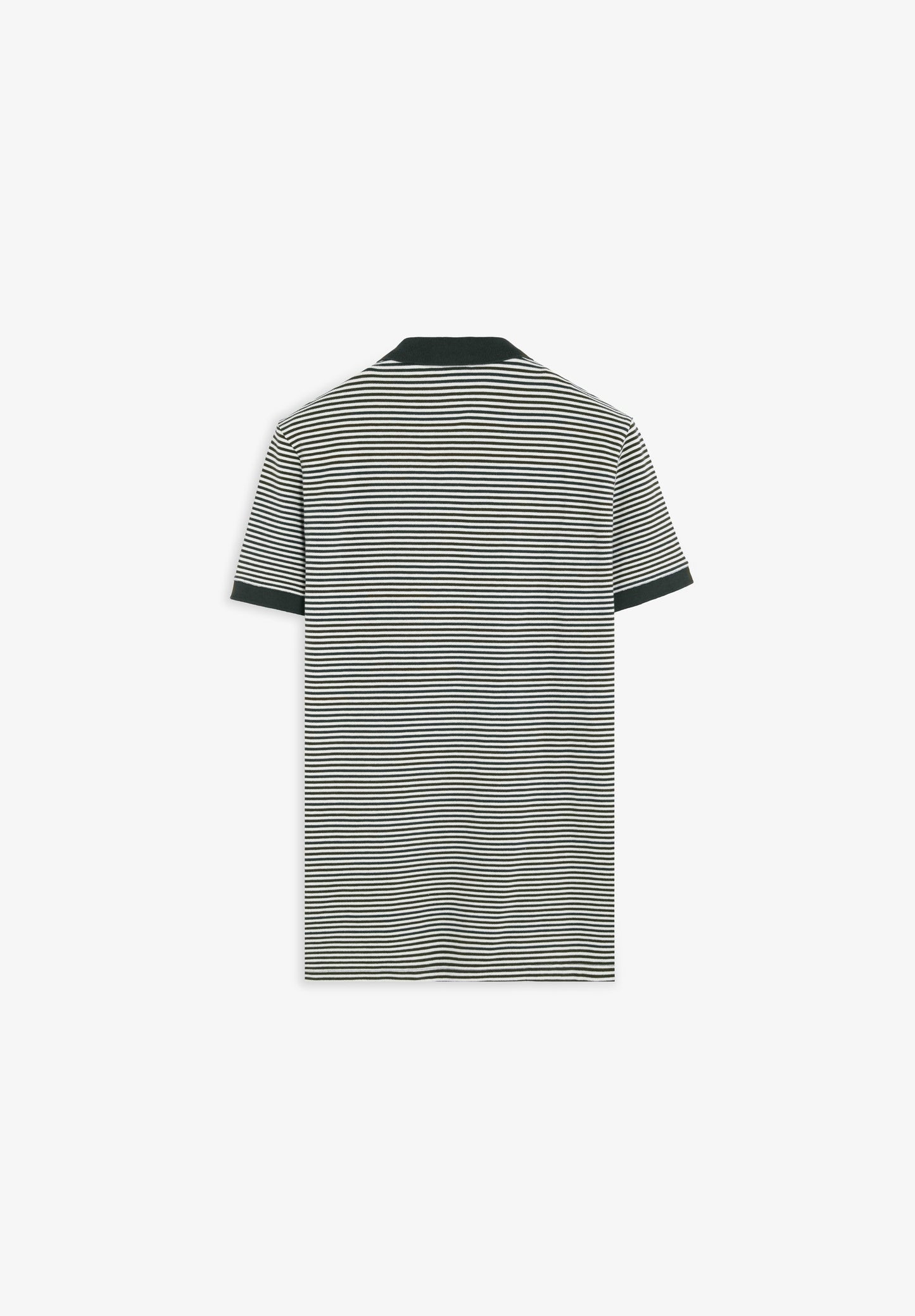 CONTRAST STRIPED POLO SHIRT