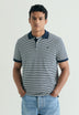 CONTRAST STRIPED POLO SHIRT