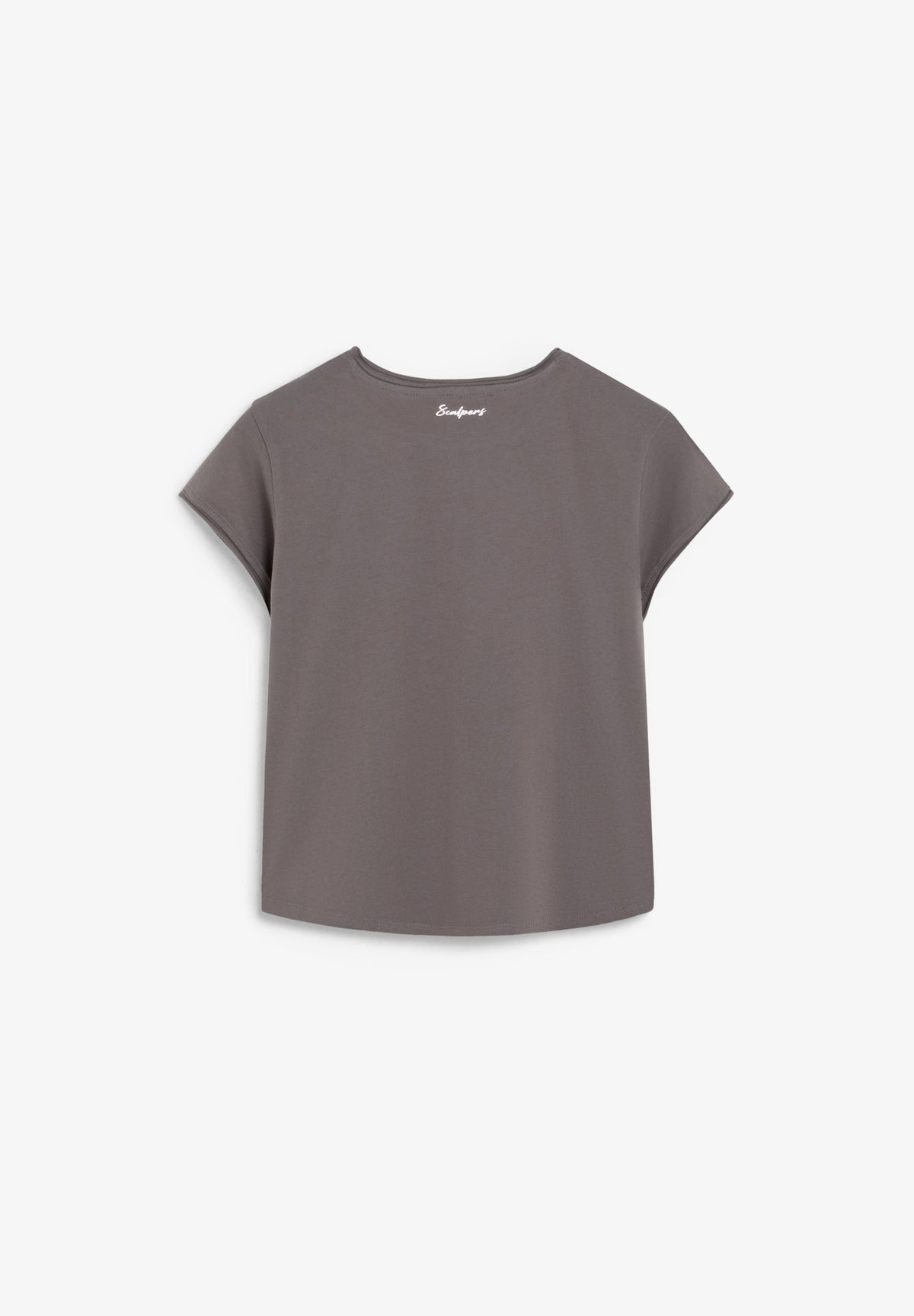 METALLIC SKULL T-SHIRT