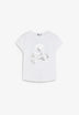METALLIC SKULL T-SHIRT