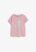 SCZEBRA SKULL TEE GIRLS