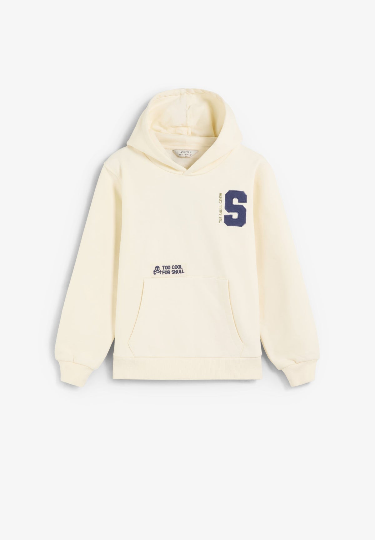 HOODIE WITH BACK PATCH