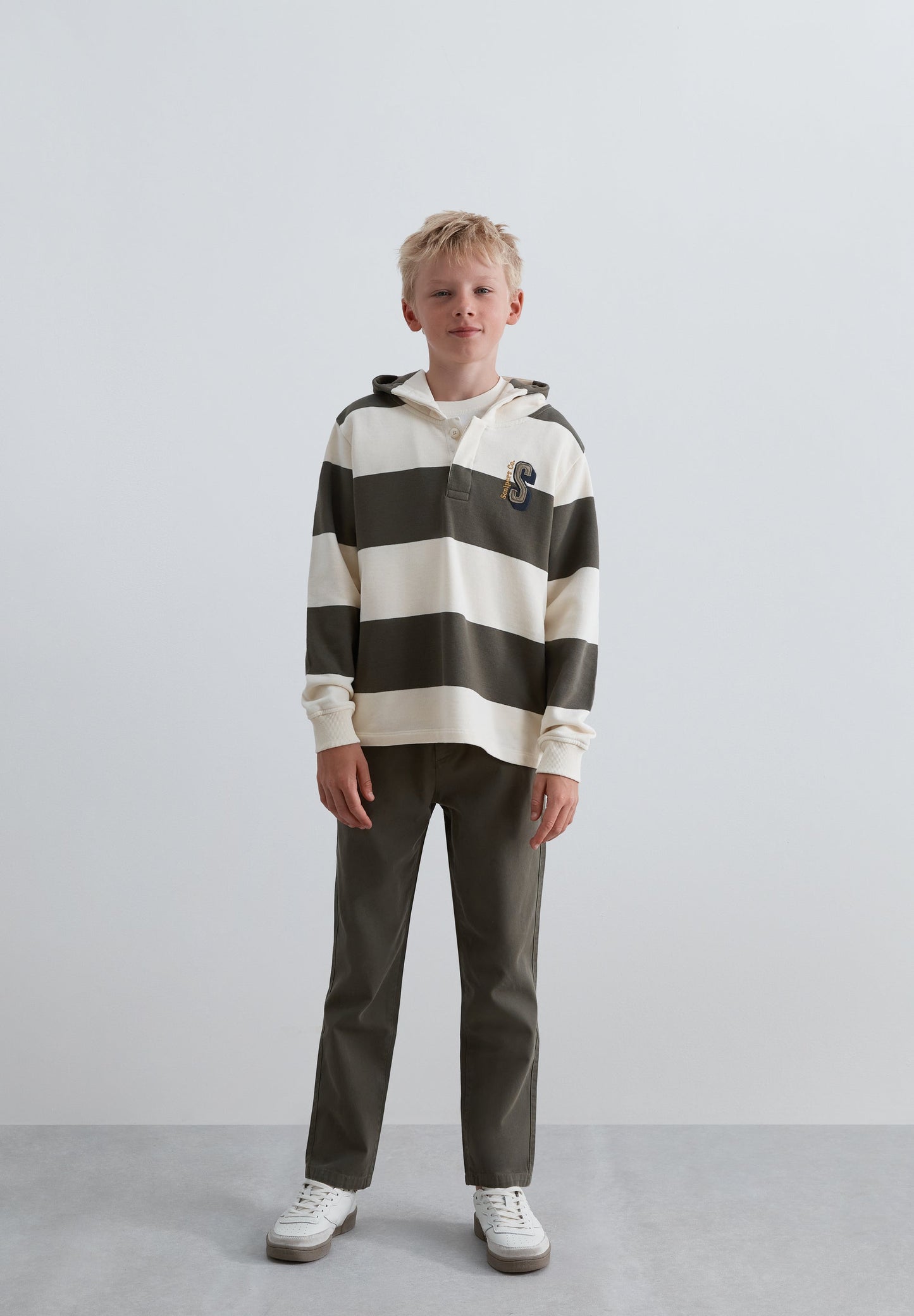 STRIPED HOODIE