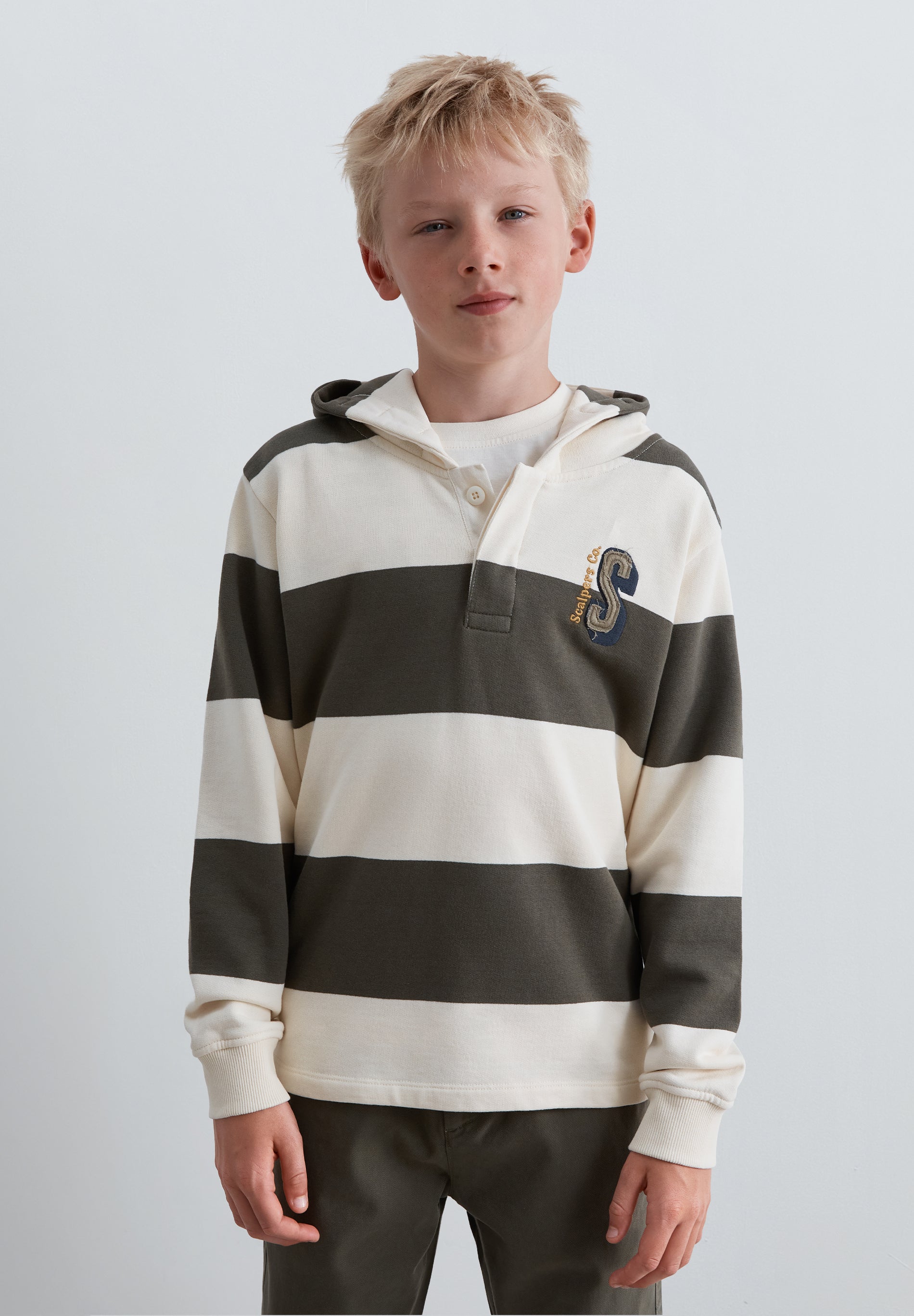 STRIPED HOODIE