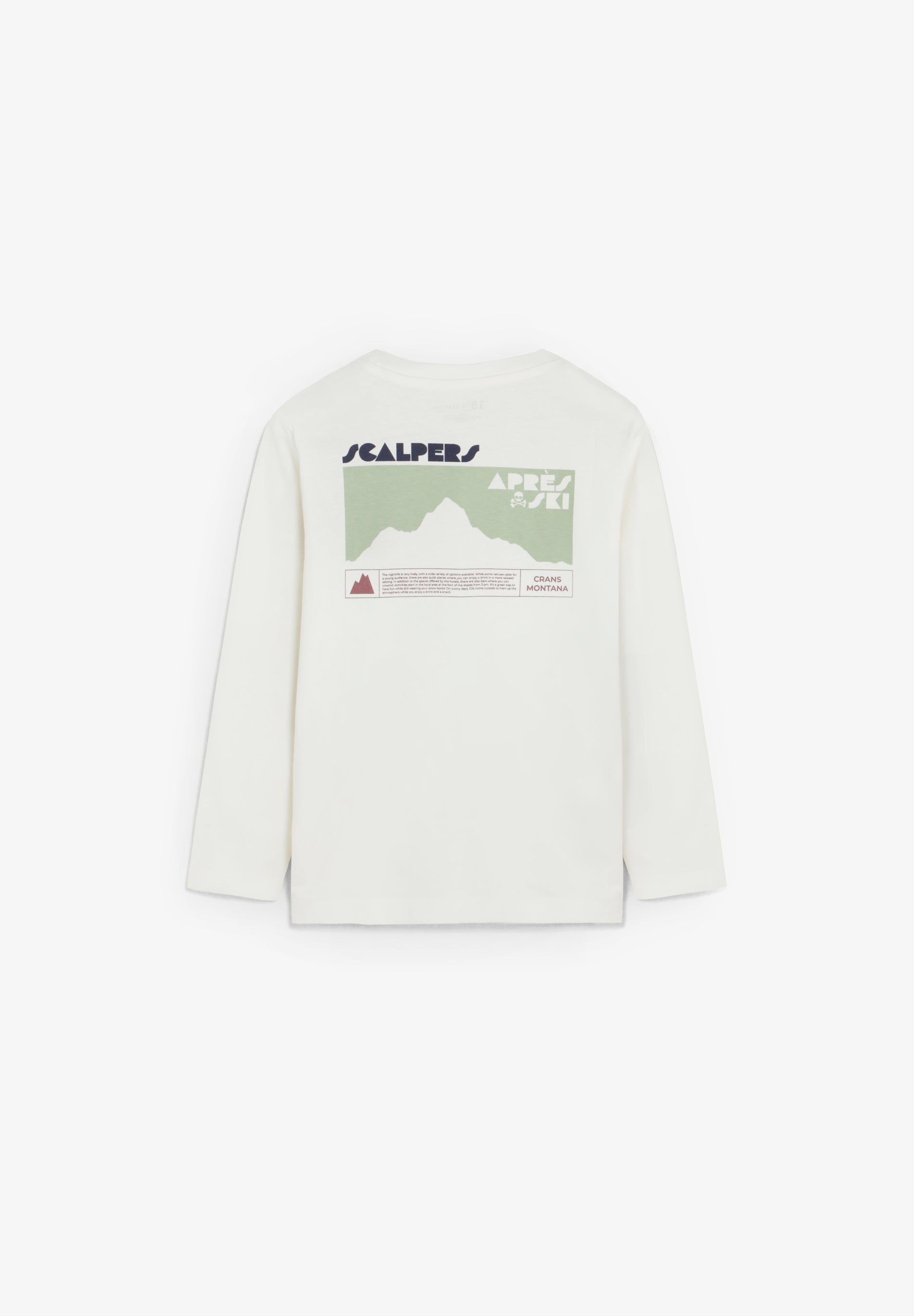LONG SLEEVE PRINTED T-SHIRT