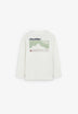LONG SLEEVE PRINTED T-SHIRT
