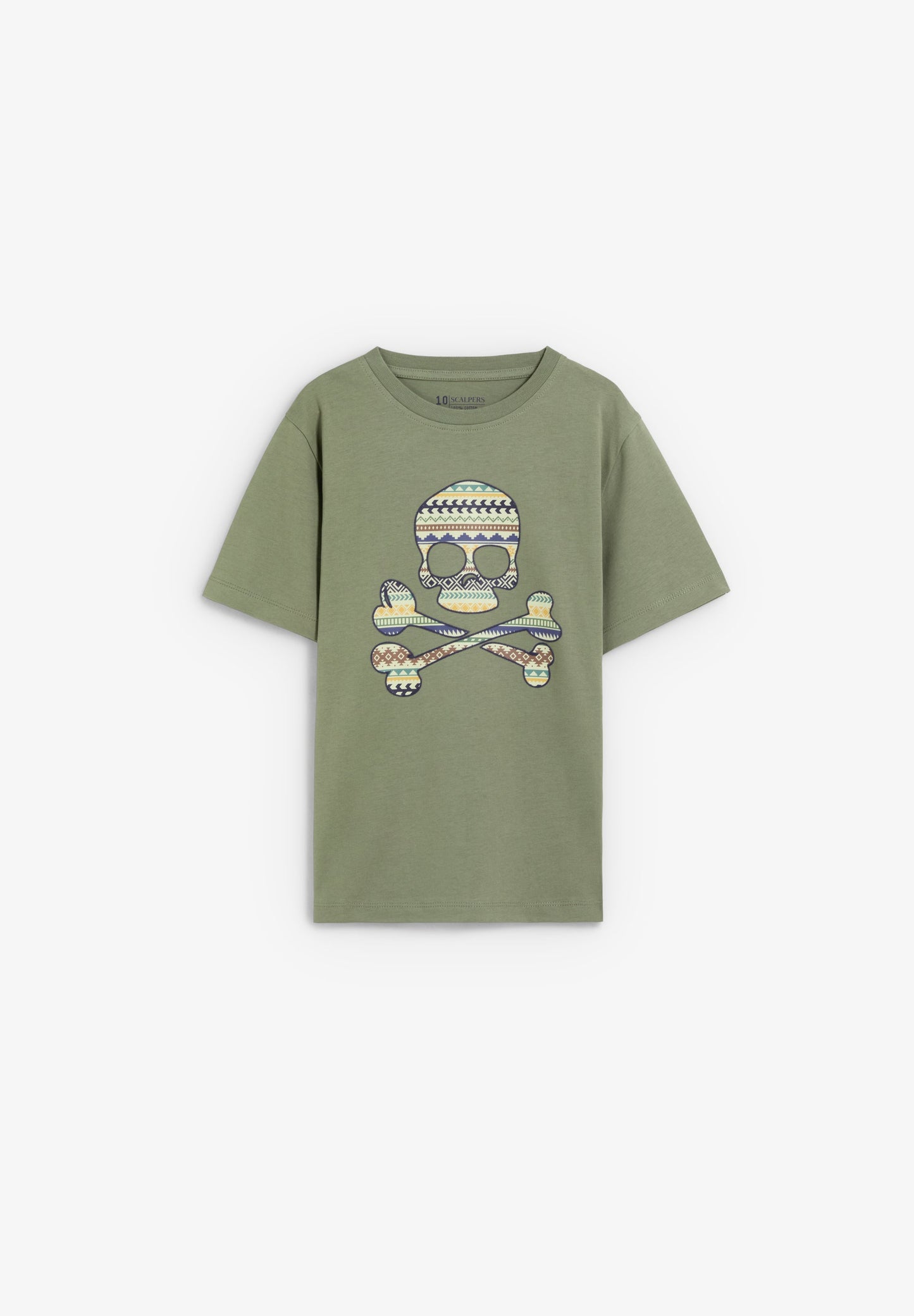 PRINTED SKULL T-SHIRT