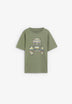 PRINTED SKULL T-SHIRT