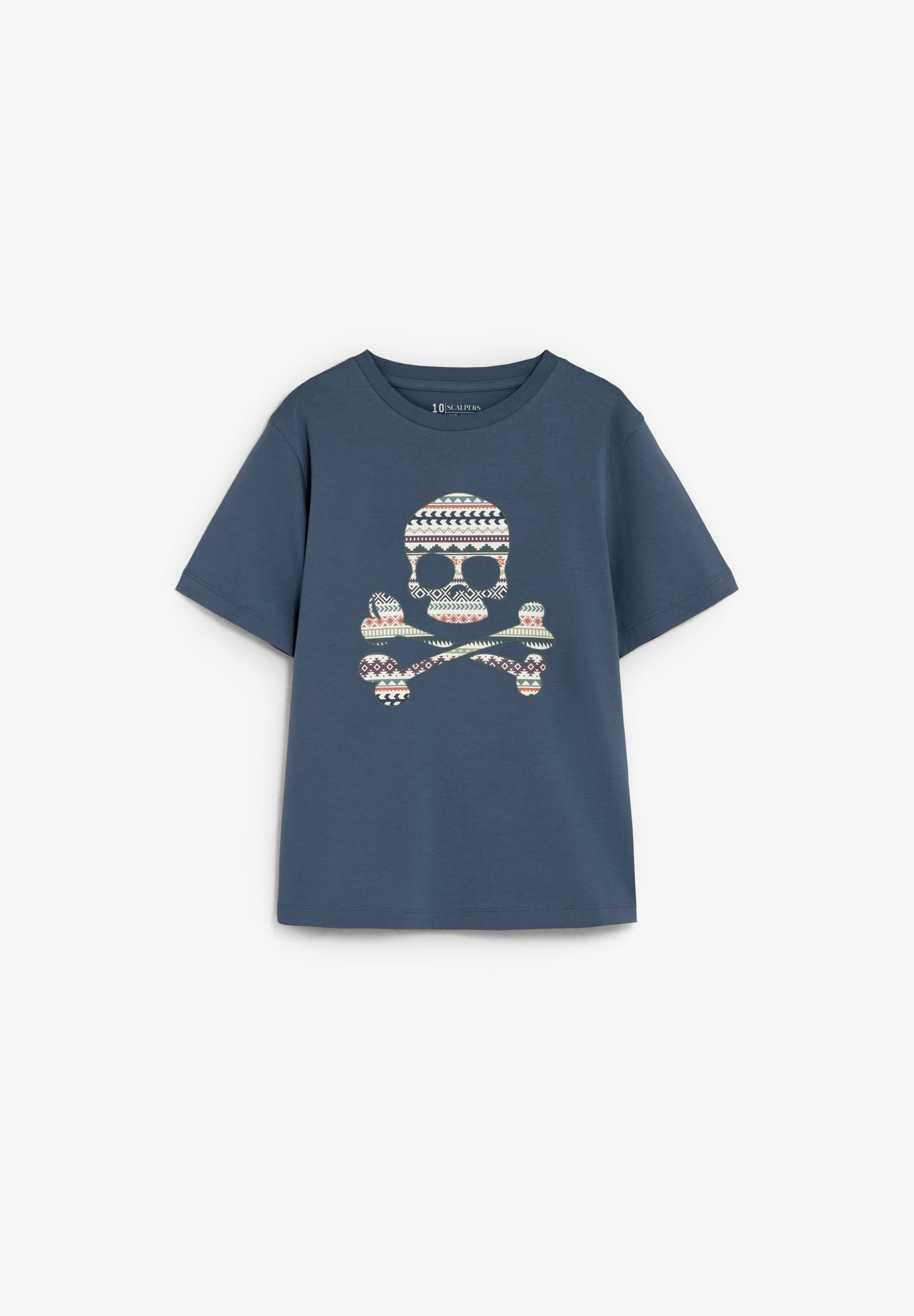PRINTED SKULL T-SHIRT