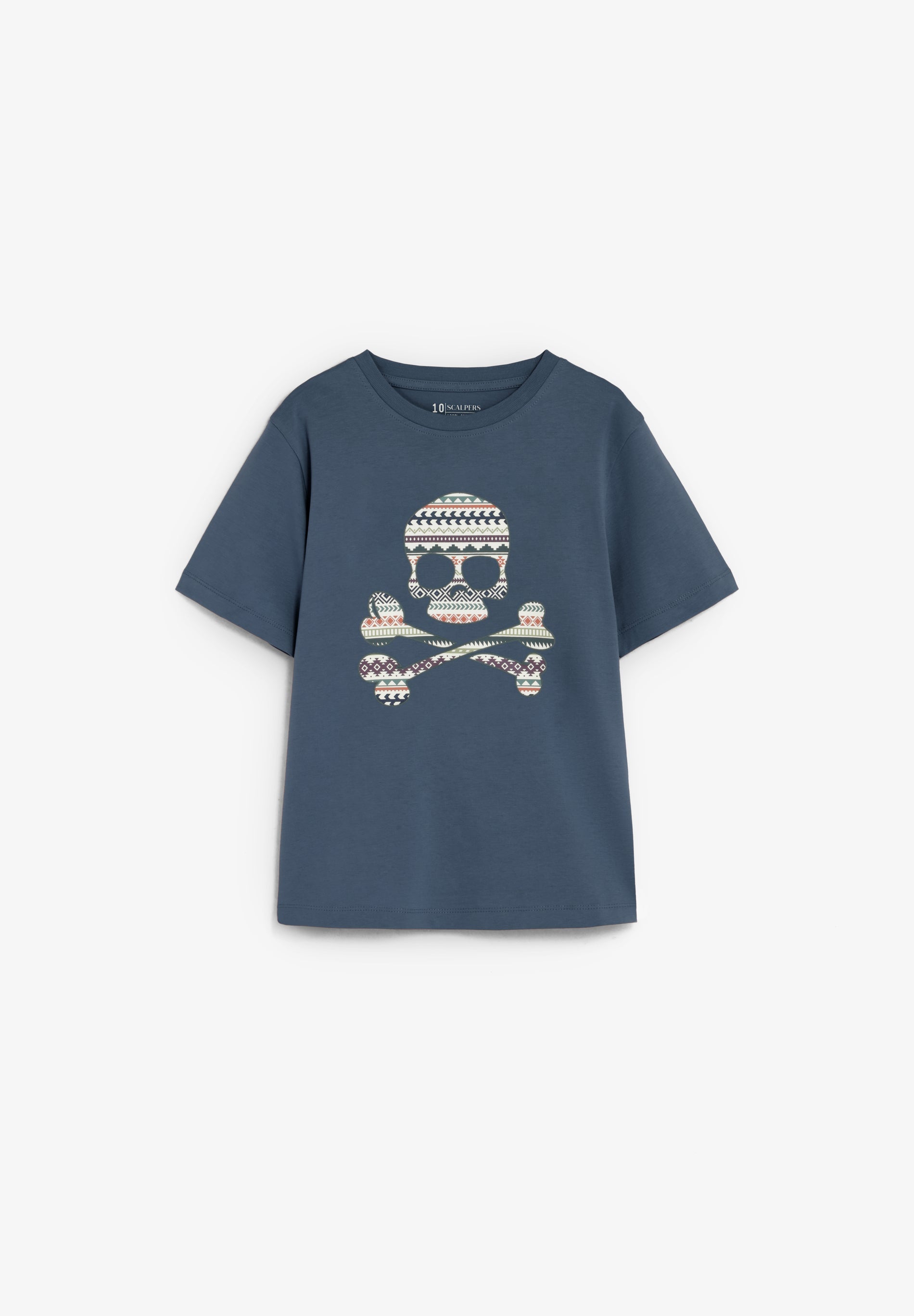 PRINTED SKULL T-SHIRT